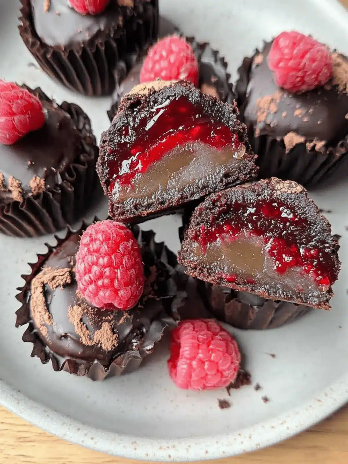 Raspberry Brownie Date Bites for a Guilt-Free Indulgence 2 Raspberry Brownie Date Bites