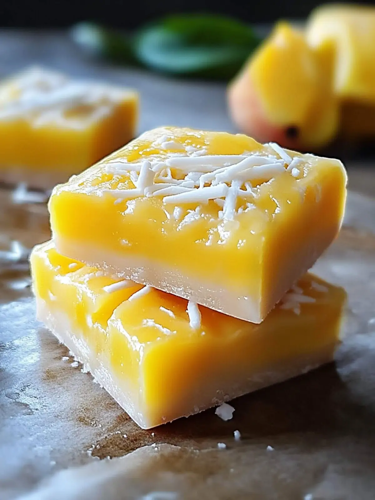 Mango Dream Bars: Your New Favorite No-Bake Tropical Treat 2 Mango Dream Bars