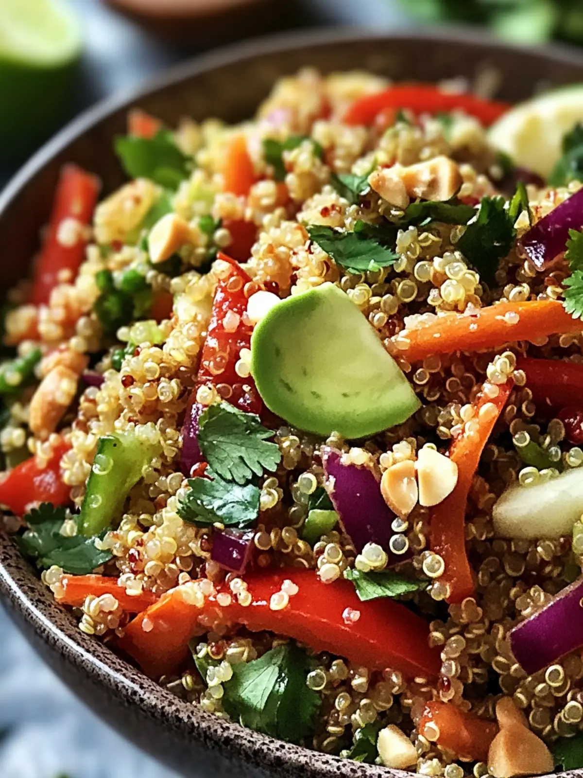 Thai Quinoa Crunch Salad: A Vibrant Bowl of Wellness 3 Thai Quinoa Crunch Salad