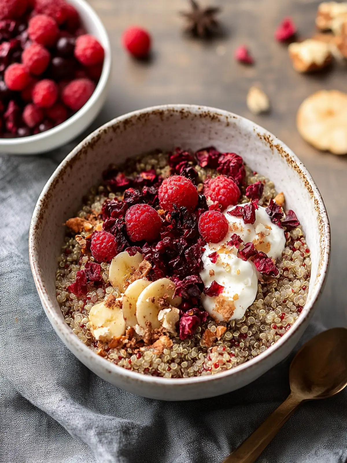 Cozy Up with a Winter Quinoa Breakfast Bowl Delight 2 Winter Quinoa Breakfast Bowl