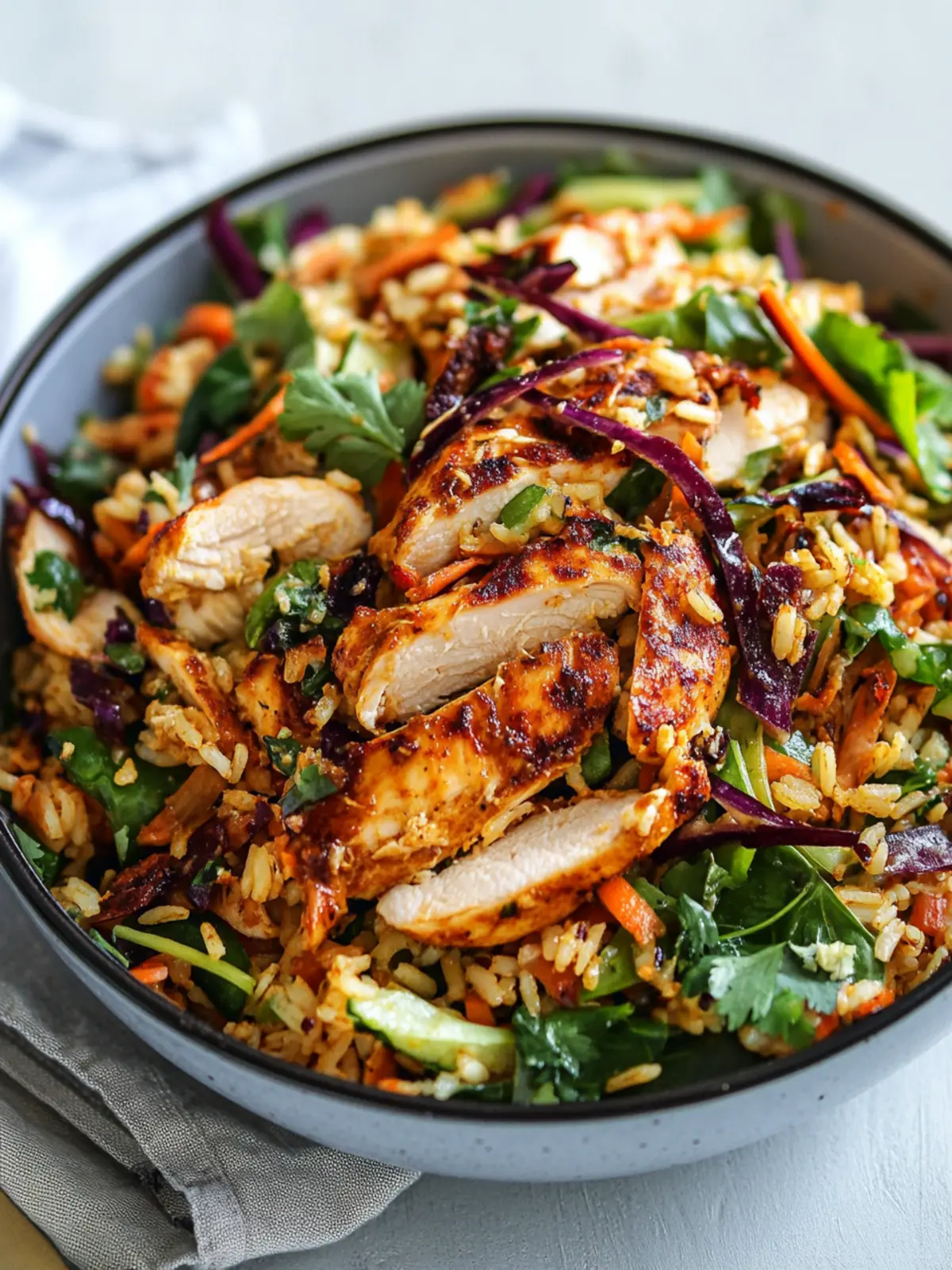 Delicious Southern Style Chicken and Crispy Rice Salad Bliss 2 Southern Style Chicken and Crispy Rice Salad