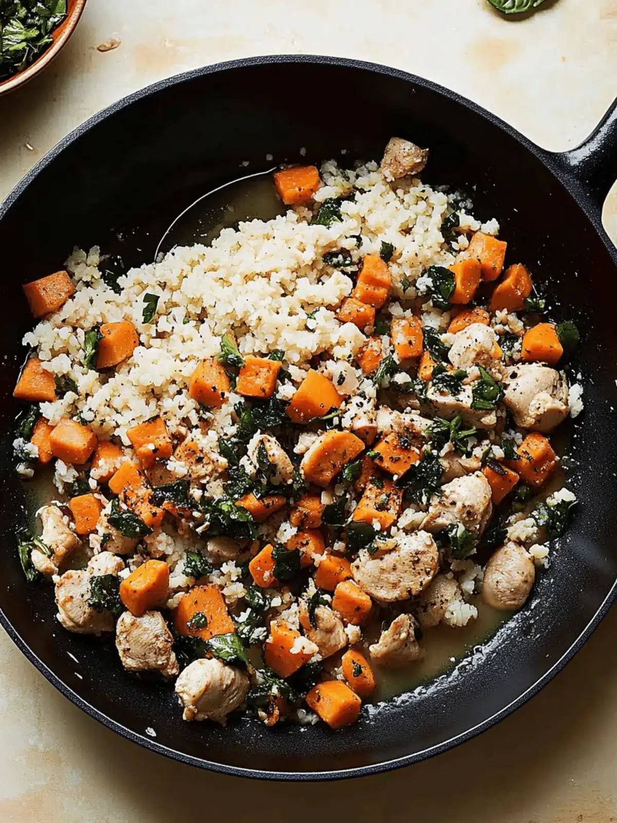 Fragrant Coconut Chicken and Sweet Potato Skillet Delight 3 Fragrant Coconut Chicken and Sweet Potato