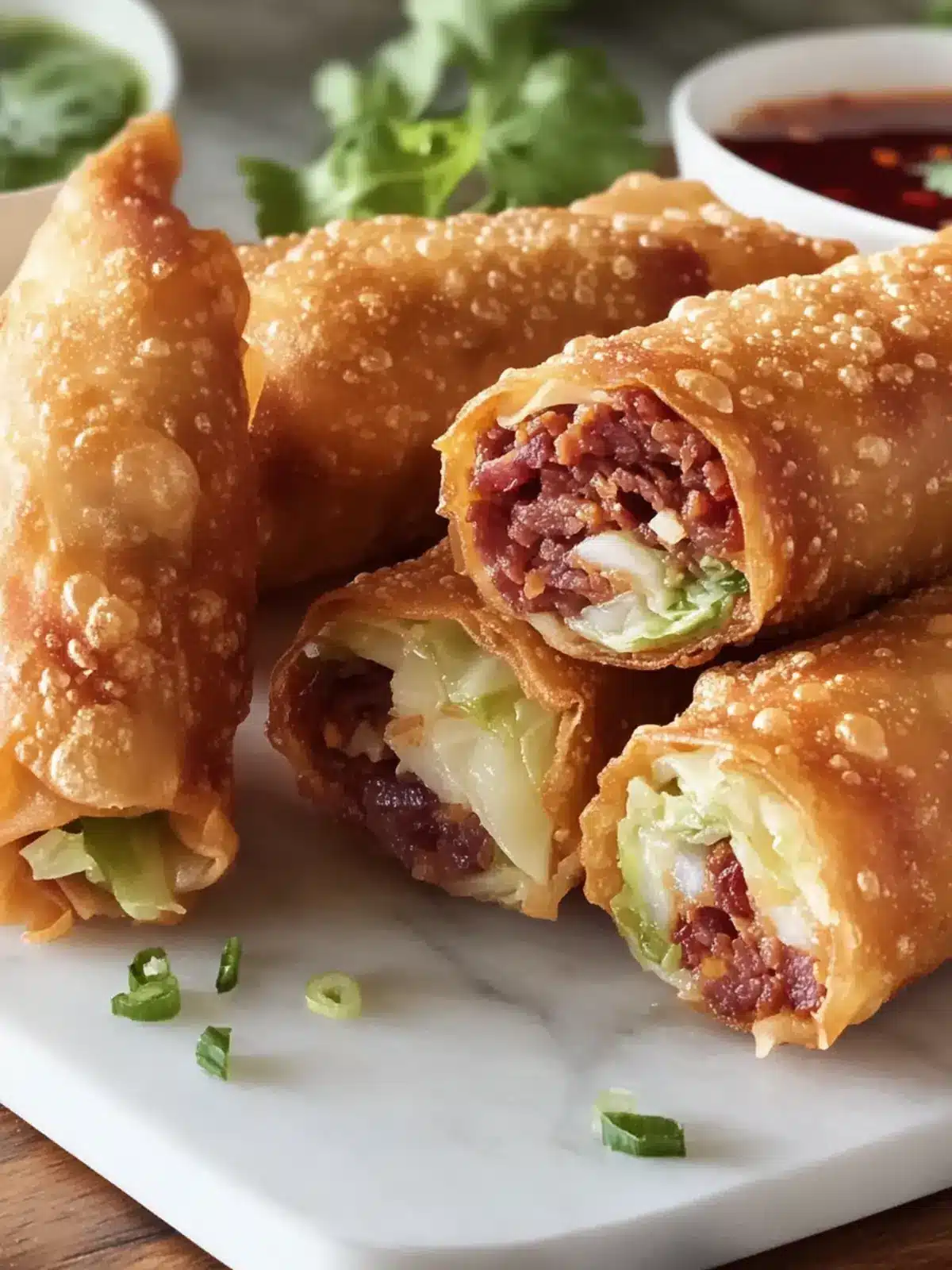 Crispy Irish Egg Rolls Recipe with Corned Beef Delight 2 Crispy Irish Egg Rolls Recipe with Corned Beef and Cabbage