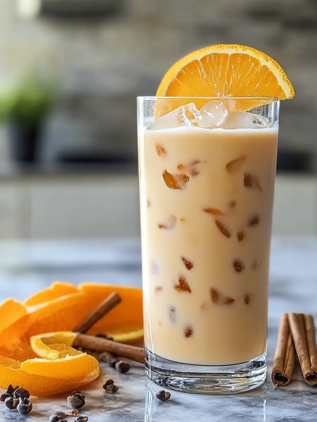 Chill Out with Iced Orange Cinnamon Milk Tea Delight 3 Iced Orange Cinnamon Milk Tea