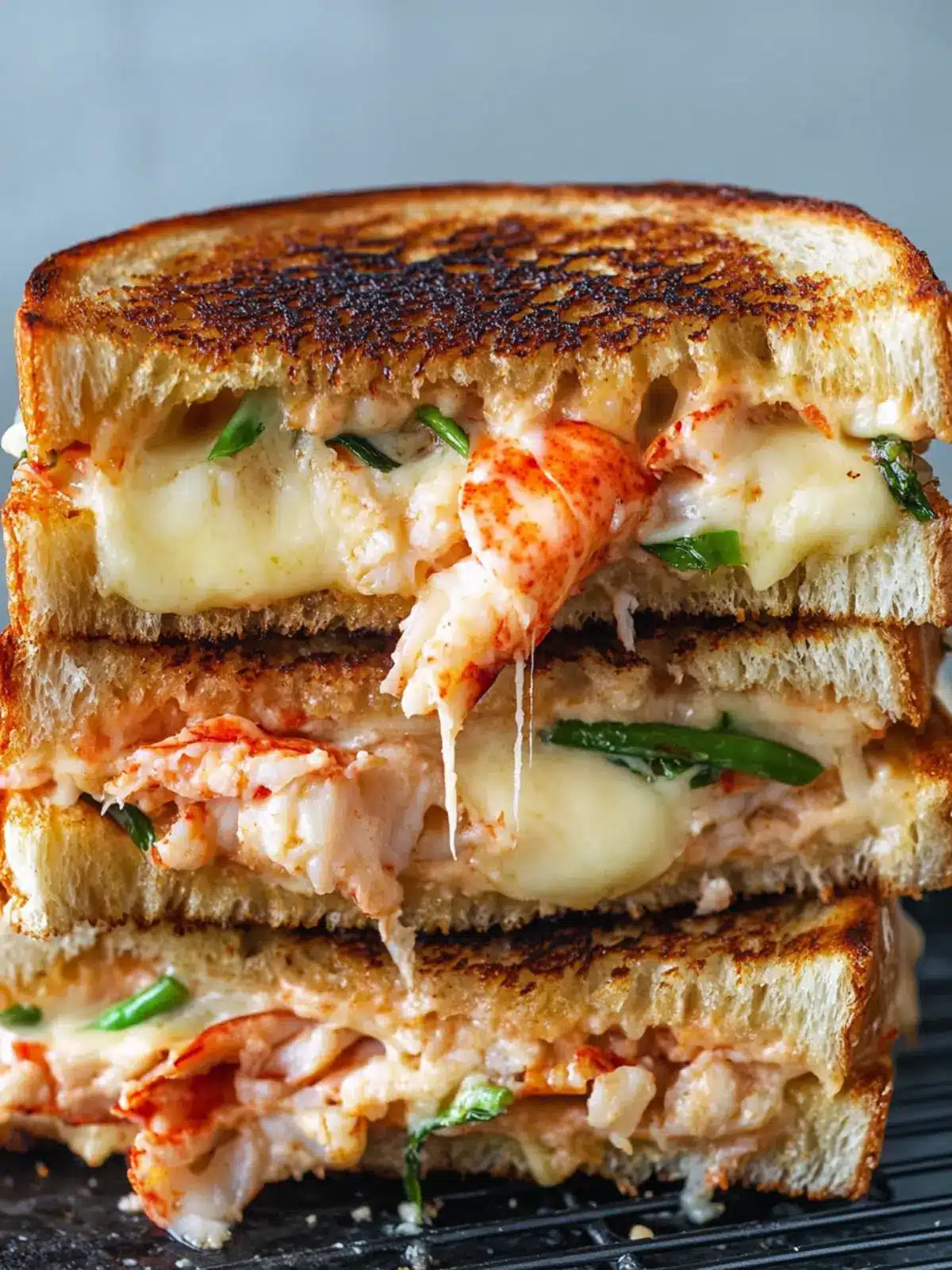 Lobster Grilled Cheese: Indulge in a Gourmet Delight 2 Lobster Grilled Cheese