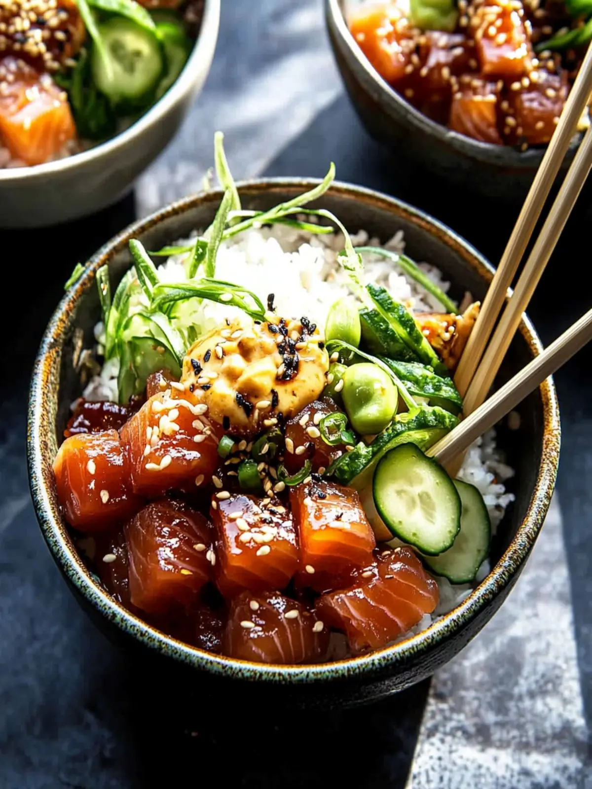 Red's Favorite Spicy Tuna Poke Bowls for a Tasty Twist 2 Red s Favorite Spicy Tuna Poke Bowls