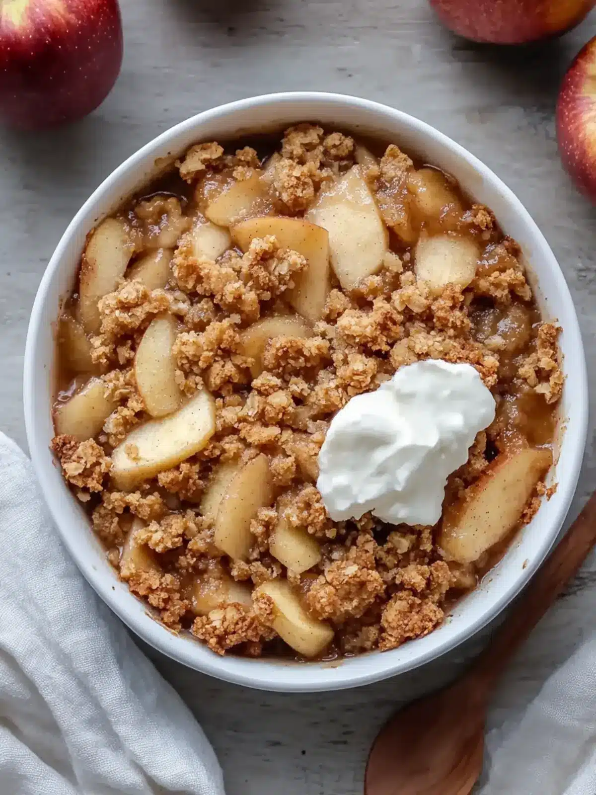 Mouthwatering Tasty Sourdough Discard Apple Crisp Delight 3 Tasty Sourdough Discard Apple Crisp