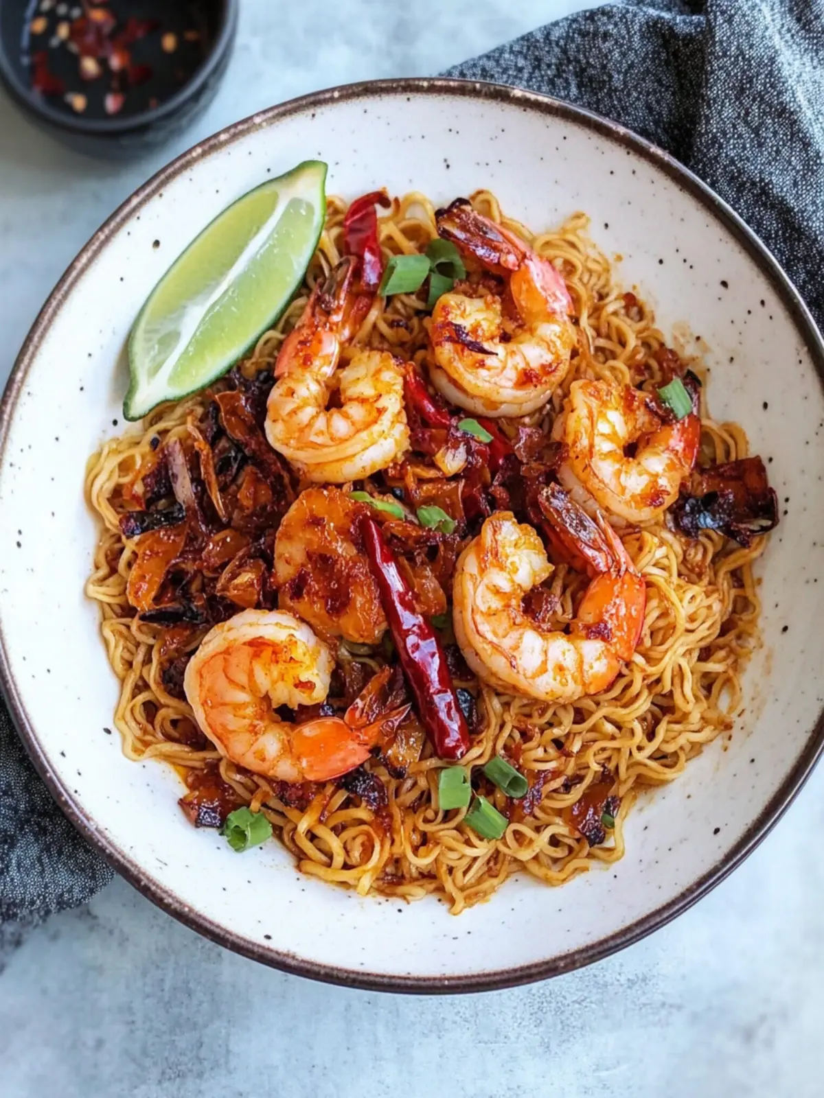Spicy Thai Chili Pepper Ramen with Shrimp for Flavor Lovers 2 Spicy Thai Chili Pepper Ramen with Shrimp