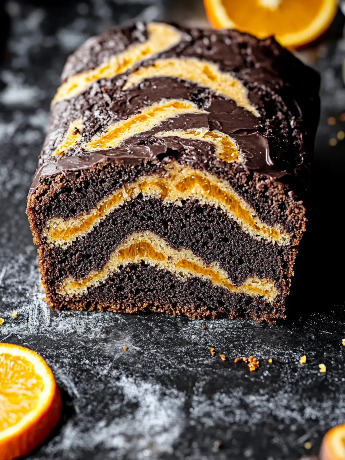 Vegan Chocolate Orange Marble Loaf You'll Adore Every Bite 4 Vegan Chocolate Orange Marble Loaf
