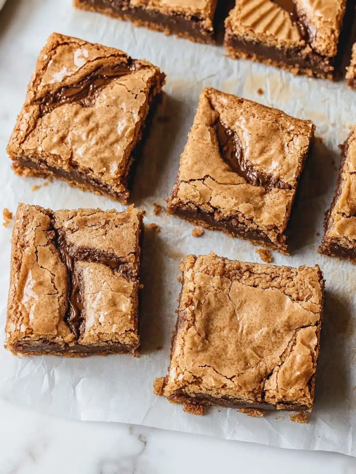 Decadent Brown Butter Biscoff Blondies You Can't Resist 2 Brown Butter Biscoff Blondies