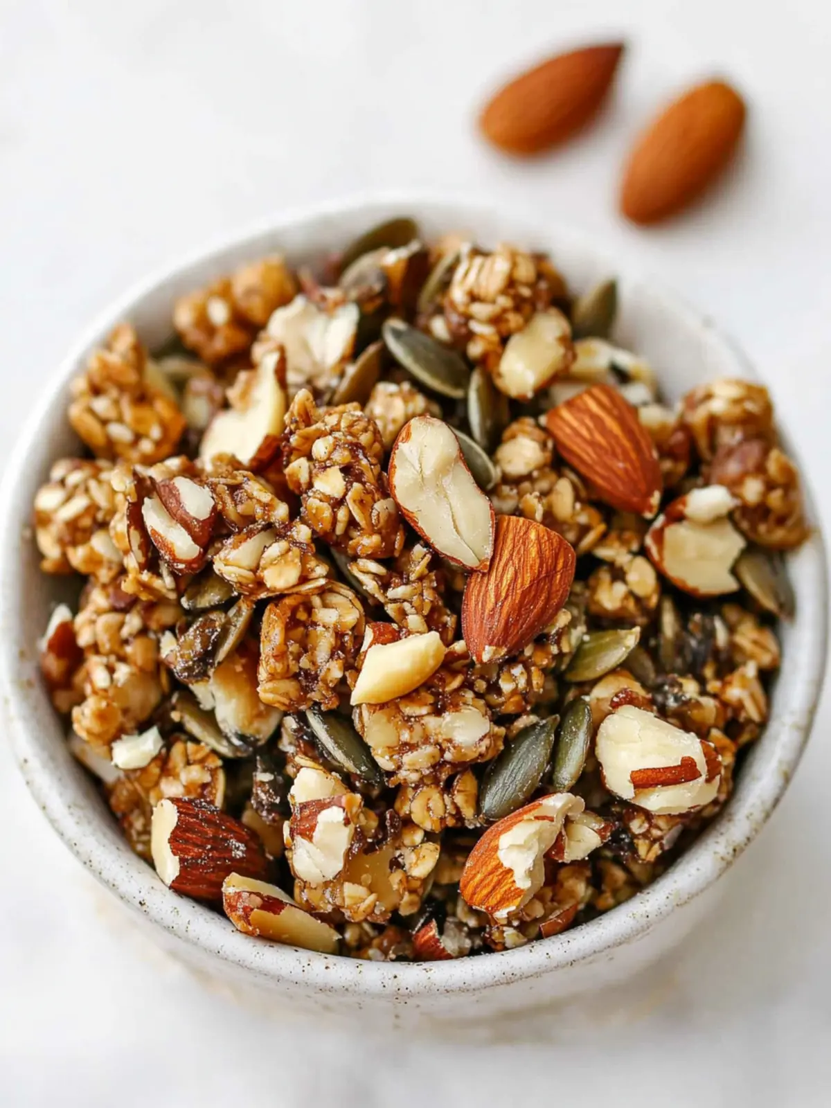 Salted Vanilla Maple Nut and Seed Clusters for Crunchy Bliss 3 Salted Vanilla Maple Nut and Seed Clusters