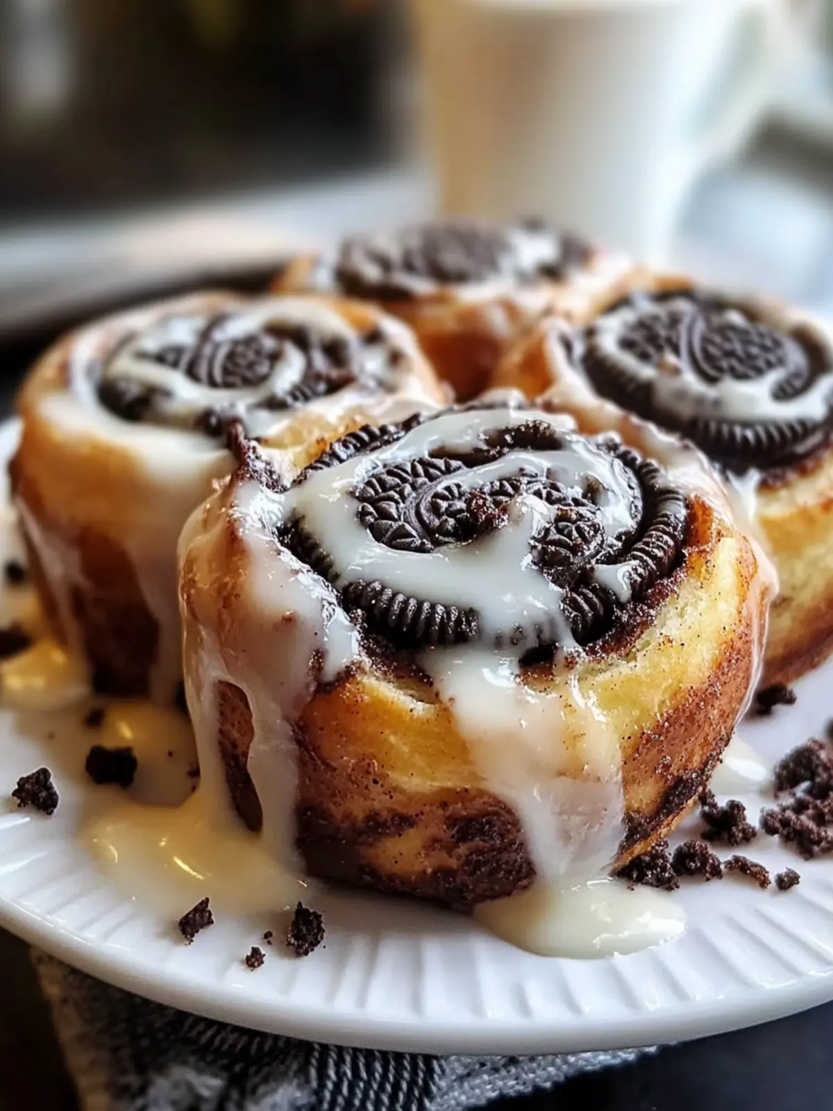 Amazing Oreo Cinnamon Rolls 12-Pack Delight for Sweet Mornings 4 Amazing oreo cinnamon rolls 12-pack delight