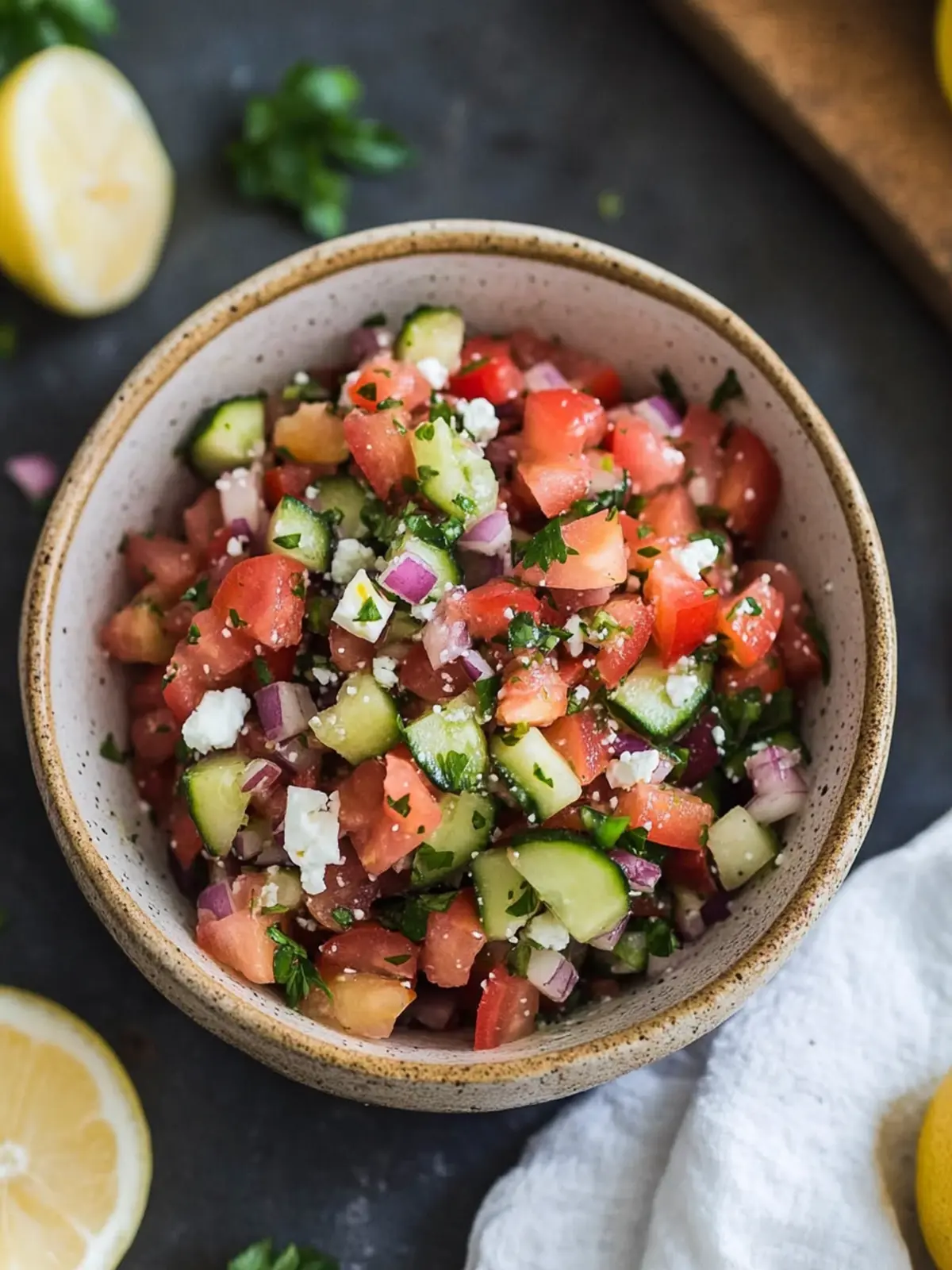 Zesty Greek Salsa That Transforms Your Snack Game 2 Greek Salsa