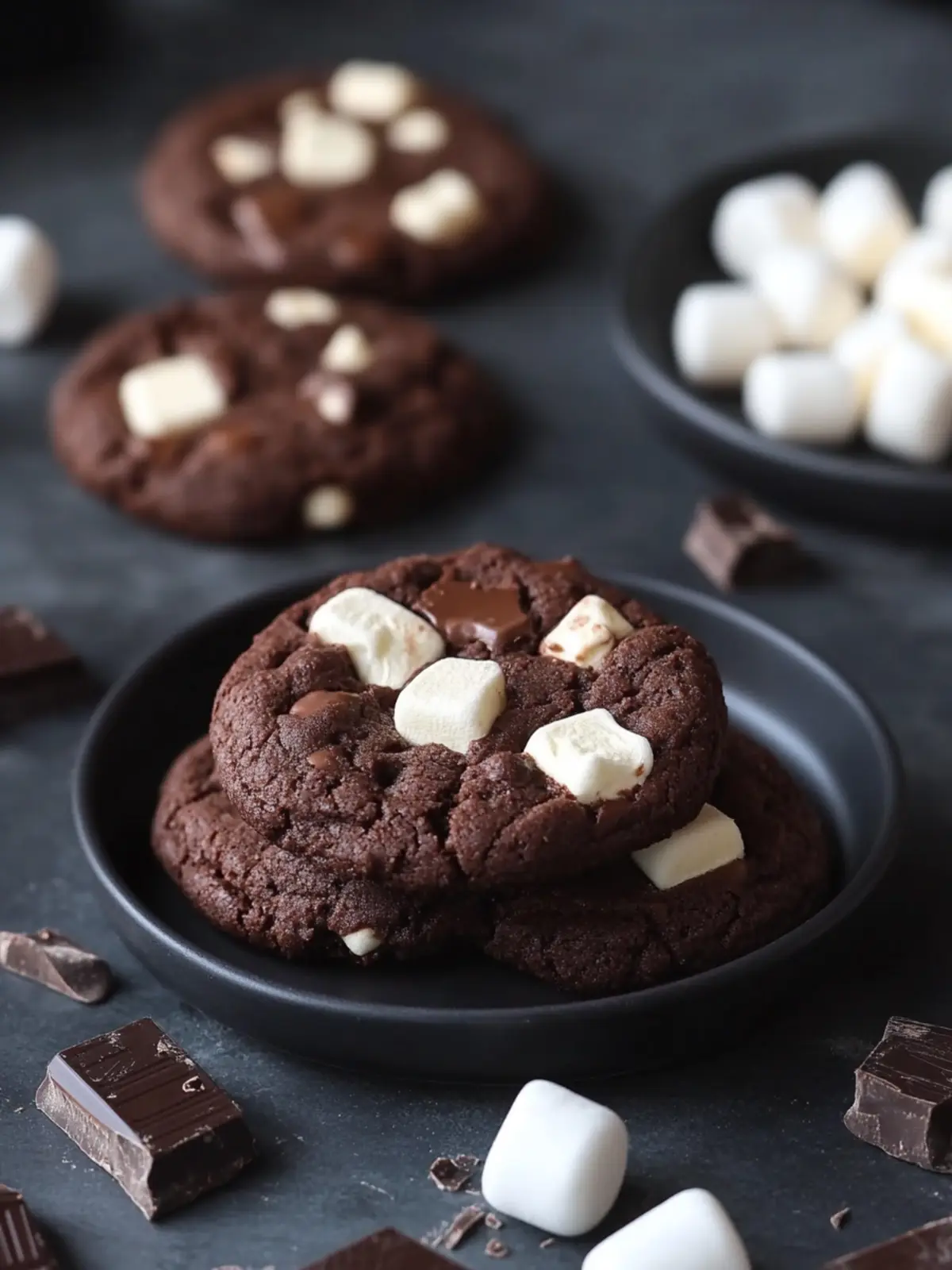 Gooey Marshmallow Chocolate Cookies for Sweet Memories 3 Marshmallow Chocolate Cookies