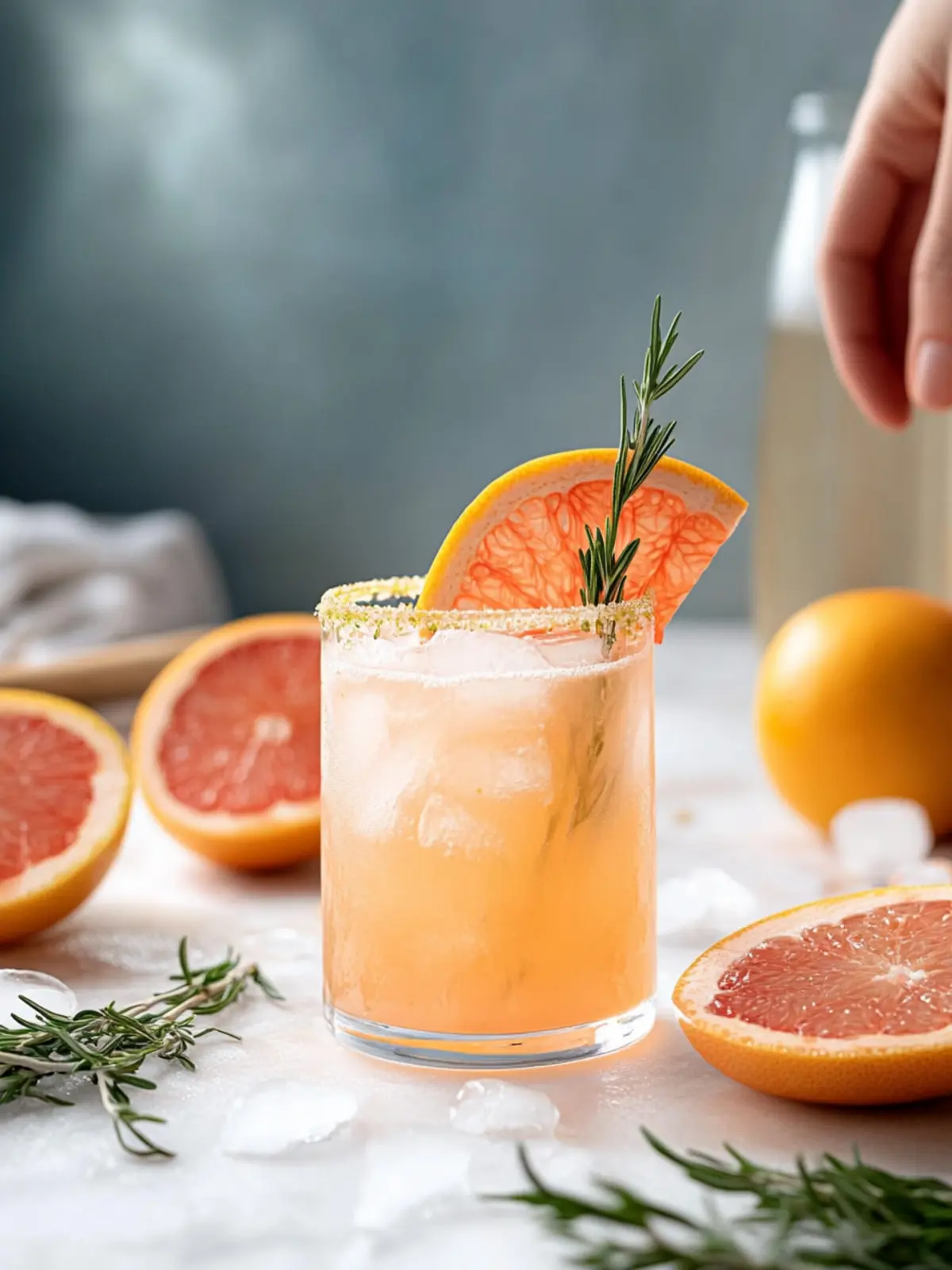 Fresh Rosemary Grapefruit Mocktail for a Refreshing Twist 4 Rosemary Grapefruit Mocktail