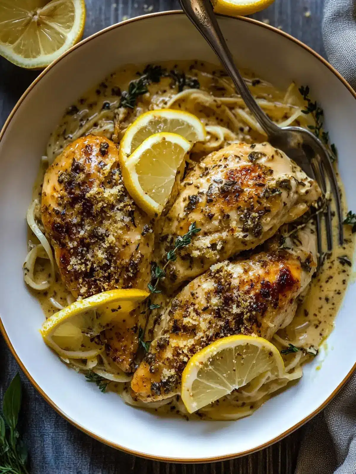 Creamy Lemon Parmesan Chicken That'll Wow Your Taste Buds 3 Creamy Lemon Parmesan Chicken