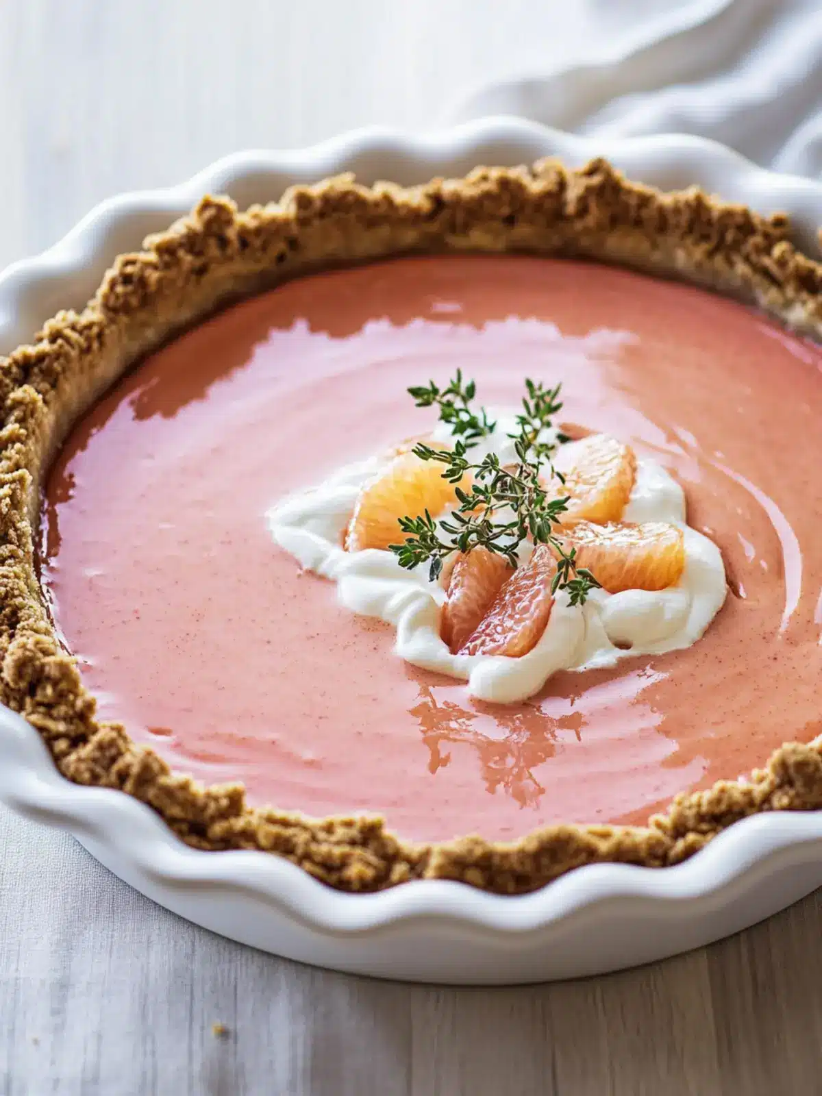 Grapefruit Gingersnap Pie: A Refreshing Sweet Twist 4 Grapefruit Gingersnap Pie