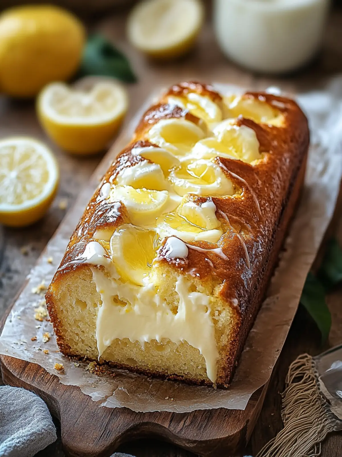 Lemon Cream Cheese Bread: Your New Favorite Brunch Treat 3 Lemon Cream Cheese Bread