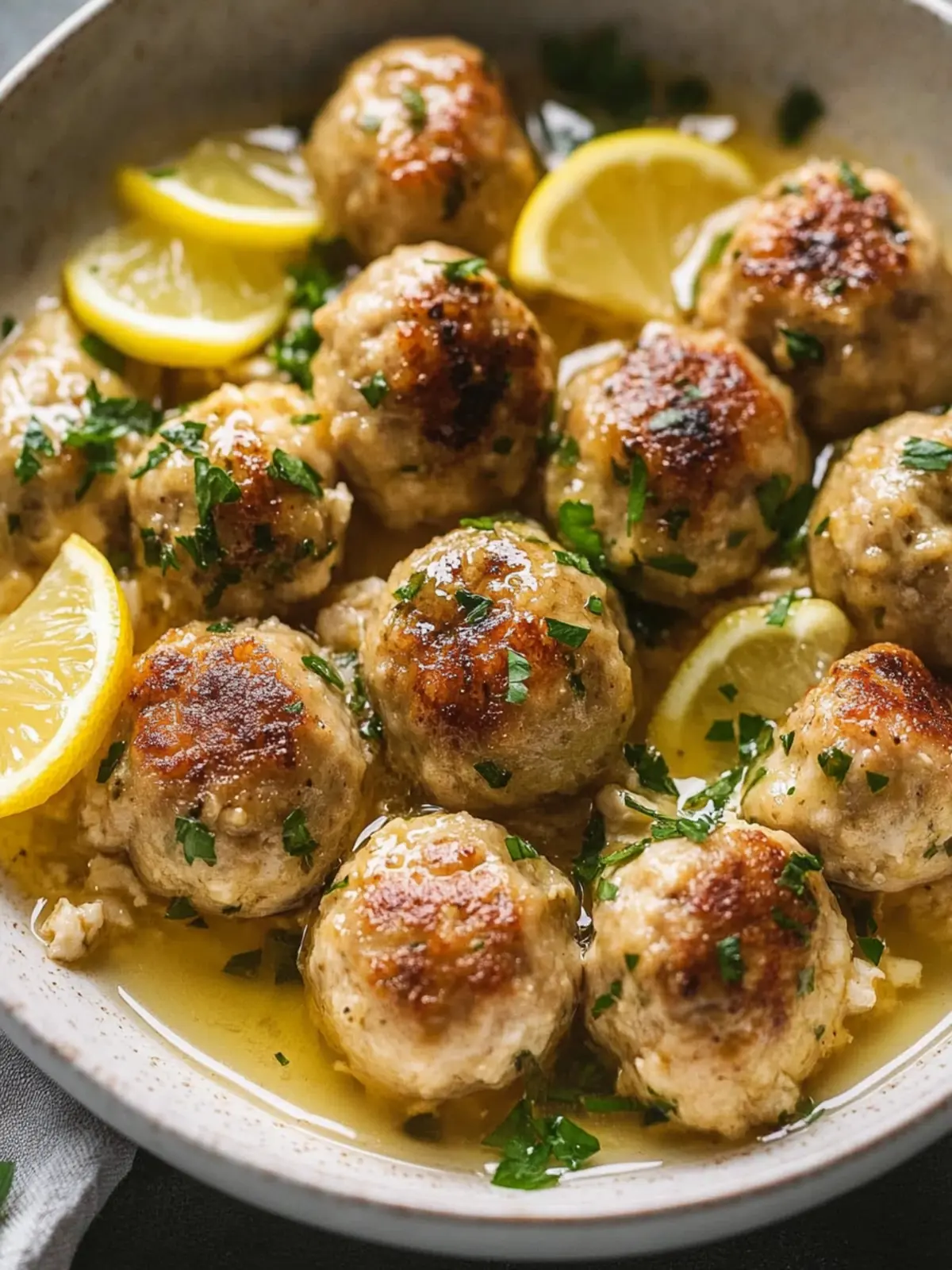 Delicious Chicken Piccata Meatballs for a Flavorful Twist 2 Chicken Piccata Meatballs