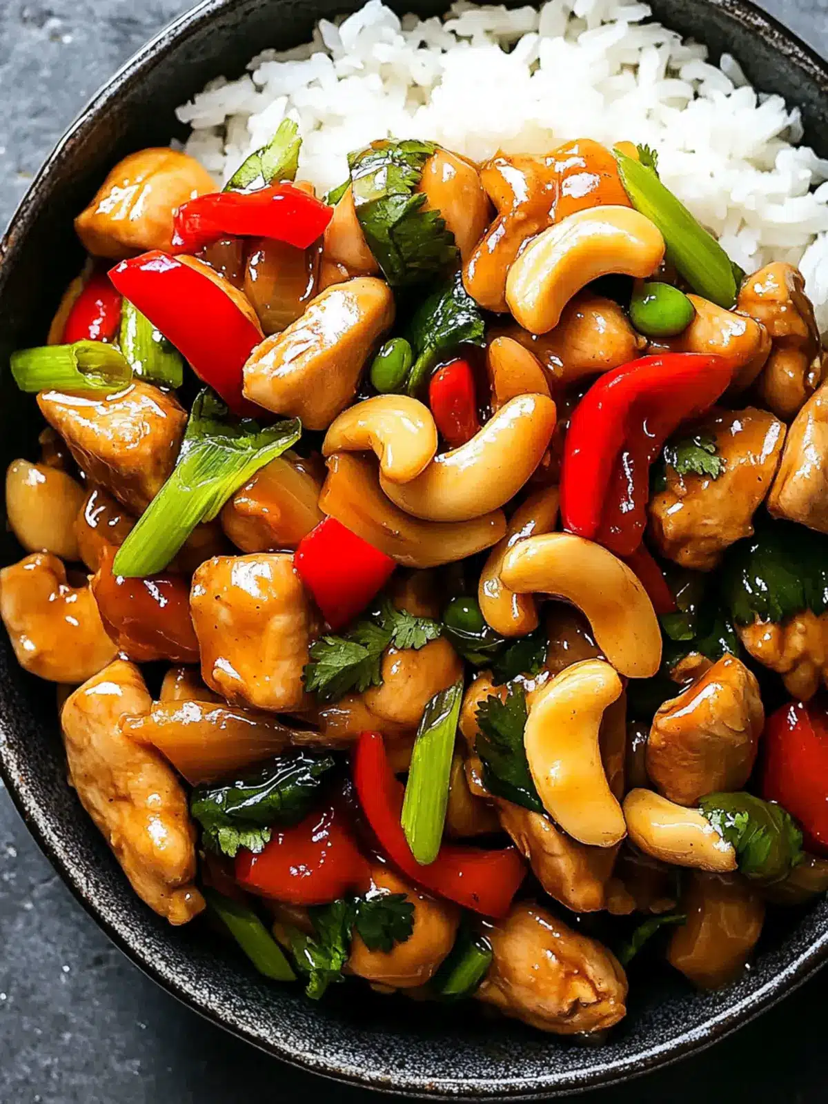 Savory Cashew Chicken Stir-Fry in Just 15 Minutes! 4 Cashew Chicken
