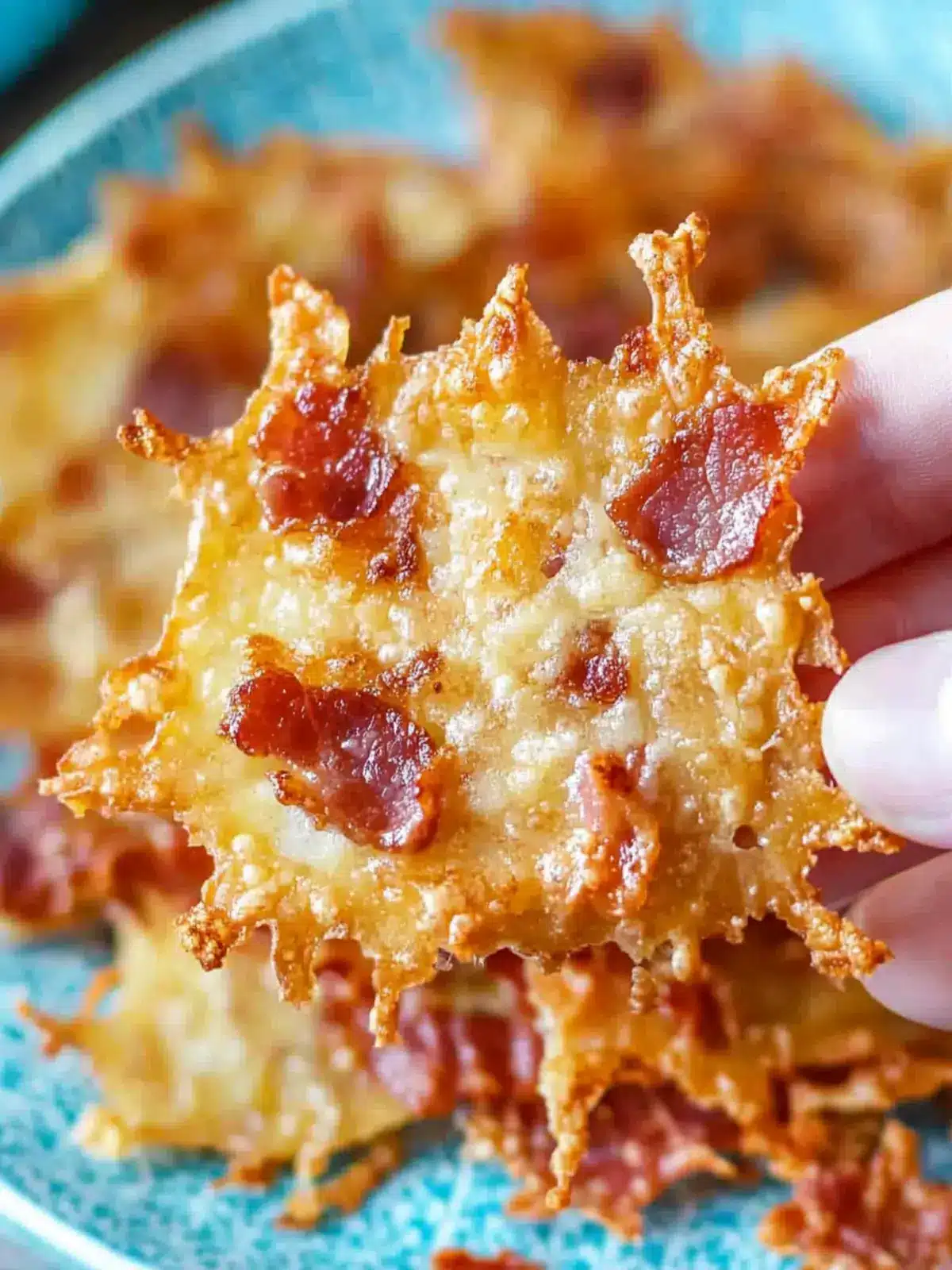 Delicious Bacon Parmesan Crisps for Quick Snack Cravings 3 Bacon Parmesan Crisps