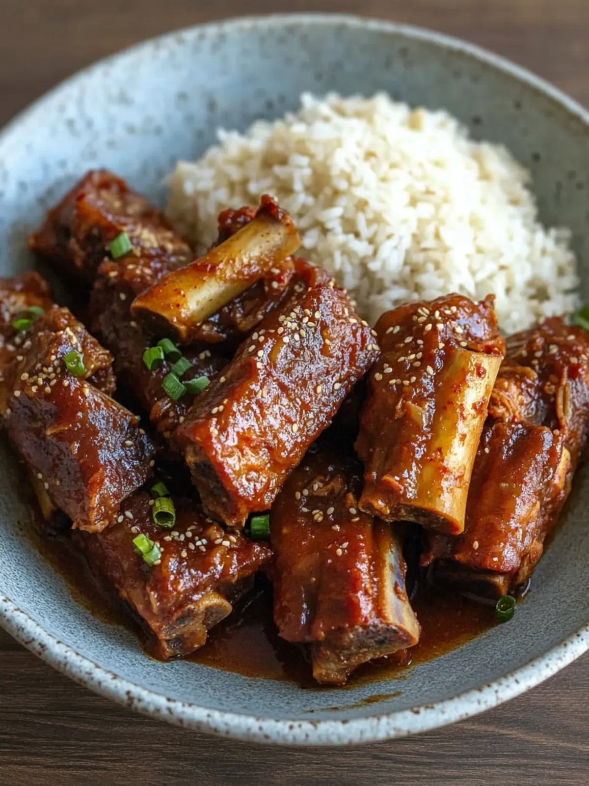 Savory Spicy Korean Braised Pork Ribs Cooked at Home 3 Spicy Korean Braised Pork Ribs