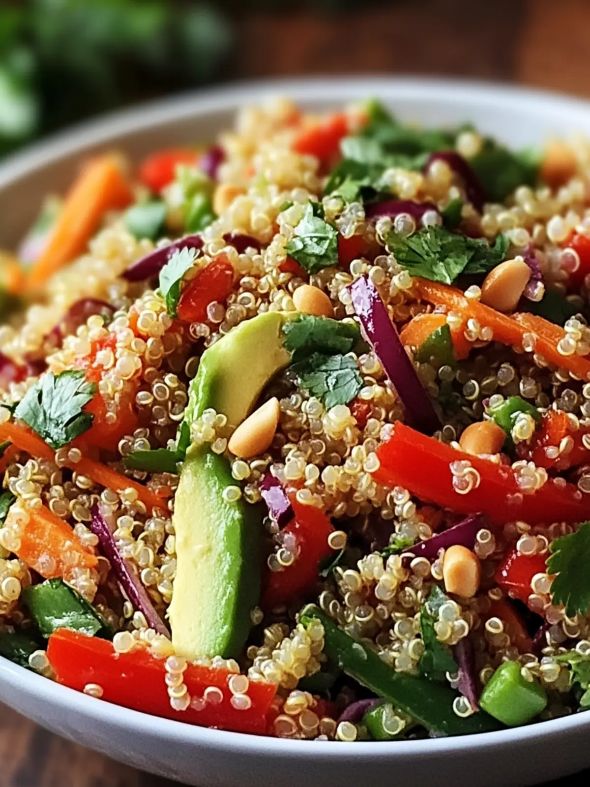 Thai Quinoa Crunch Salad: A Vibrant Bowl of Wellness 4 Thai Quinoa Crunch Salad