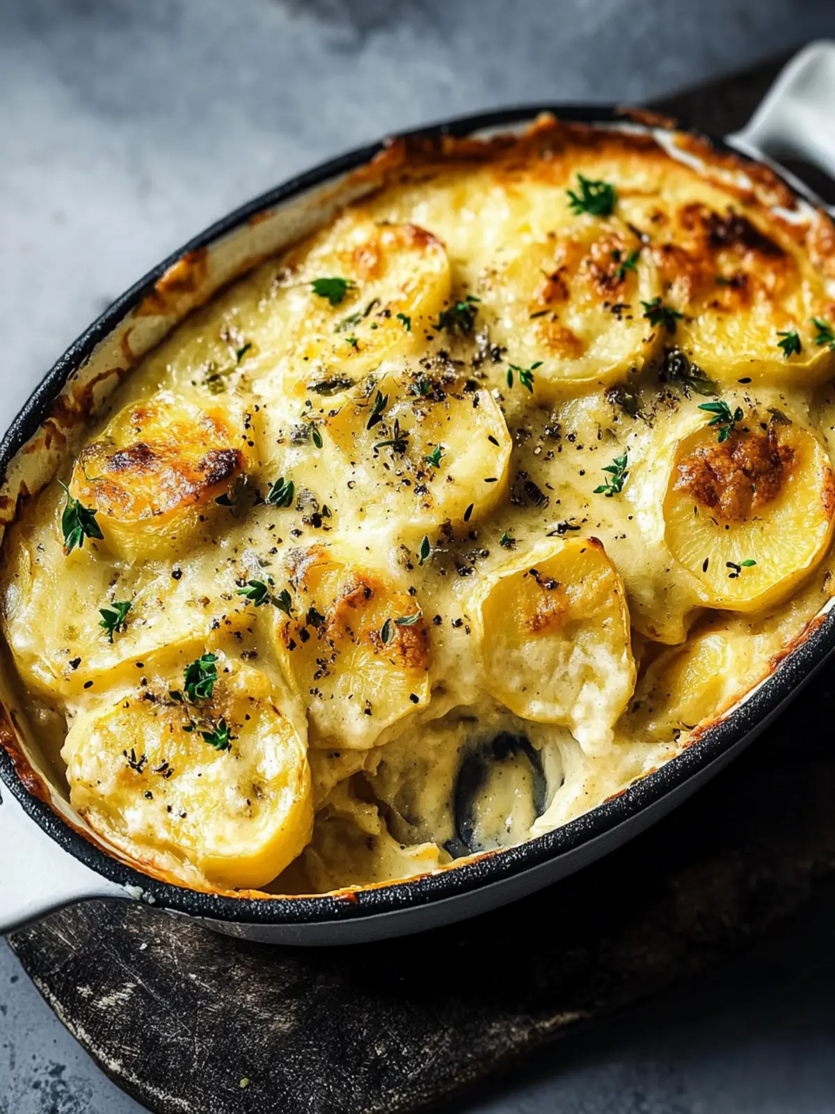 Delicious Parsnip Gratin: Comfort Food with a Truffle Twist 4 Parsnip gratin
