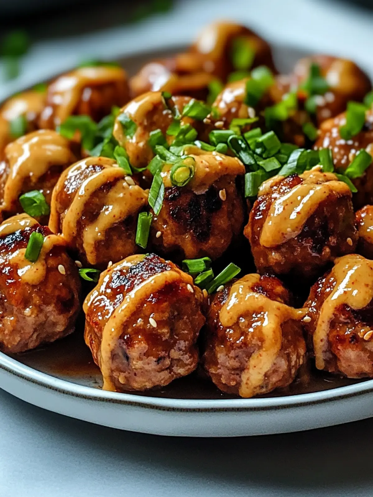 Korean BBQ Meatballs with Spicy Mayo: A Game-Changer Recipe 3 Korean BBQ Meatballs with Spicy Mayo