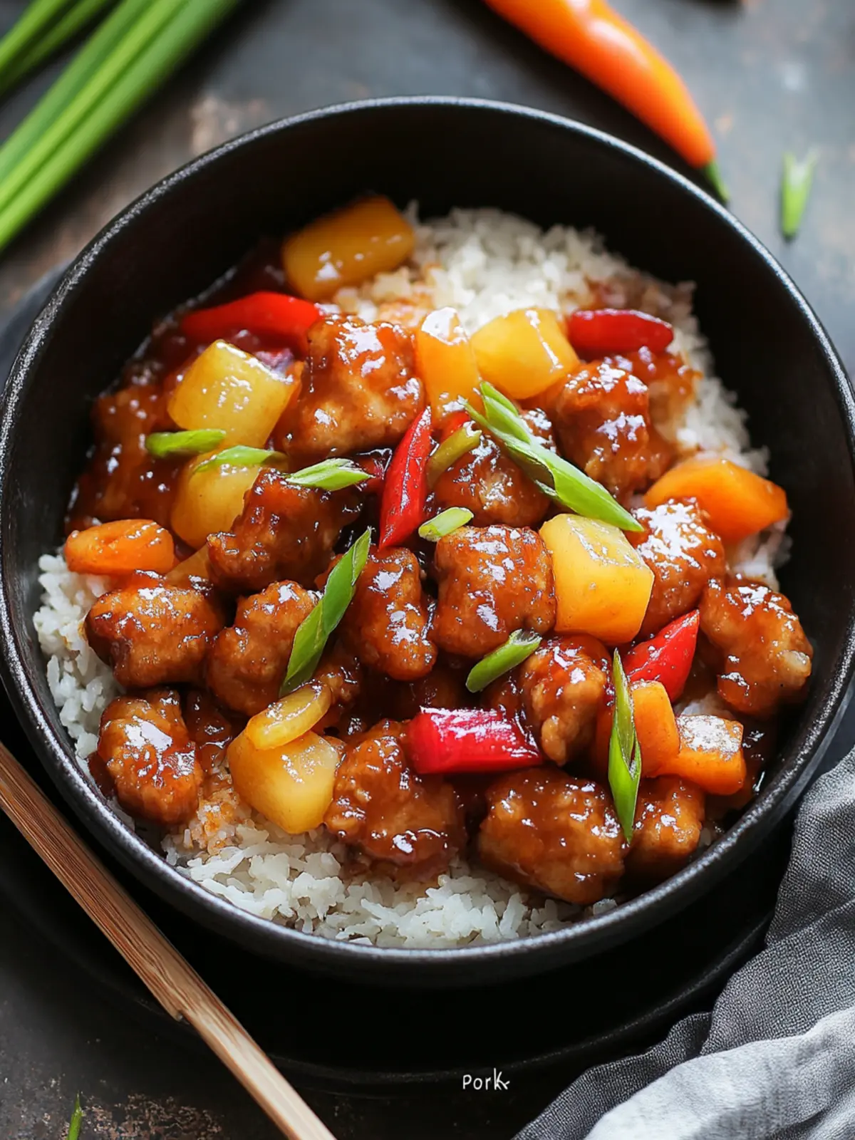 Delicious Chinese Sweet and Sour "Pork" You'll Crave Daily 4 Chinese Sweet and Sour âPork