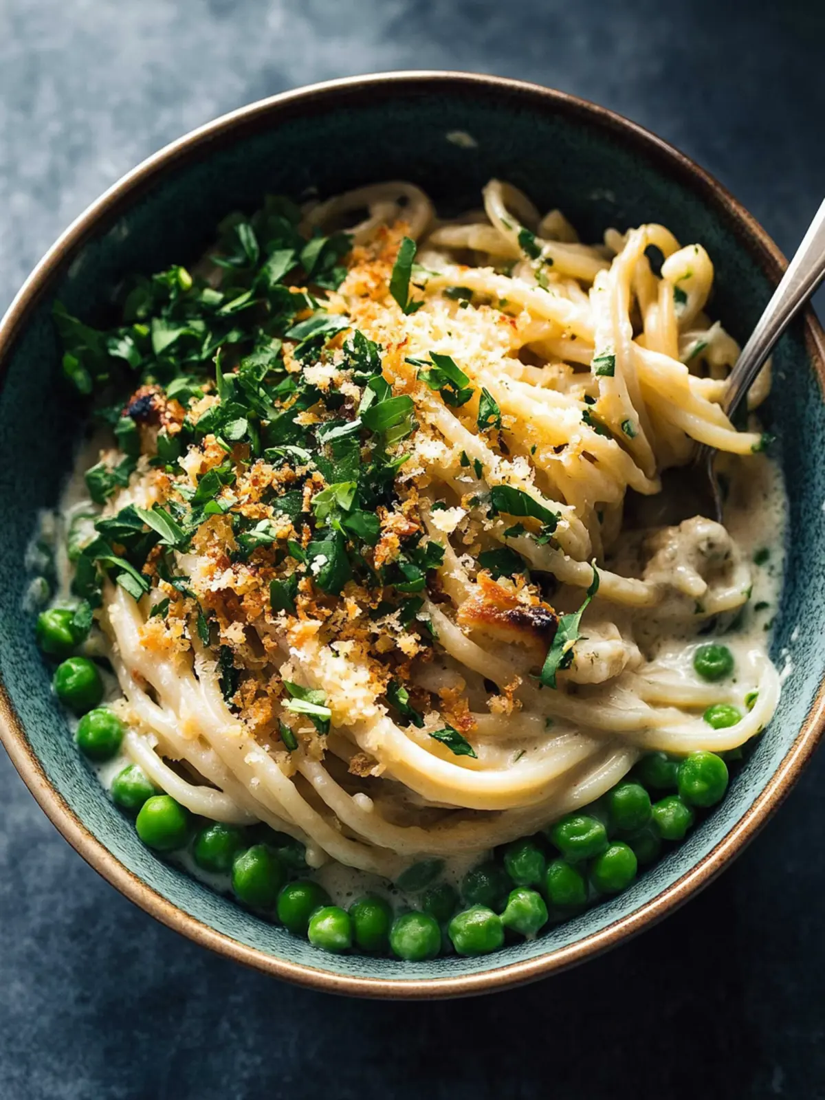 Garlic Cream Bucatini with Peas and Asparagus: A Dreamy Delight 4 Garlic Cream Bucatini with Peas and Asparagus