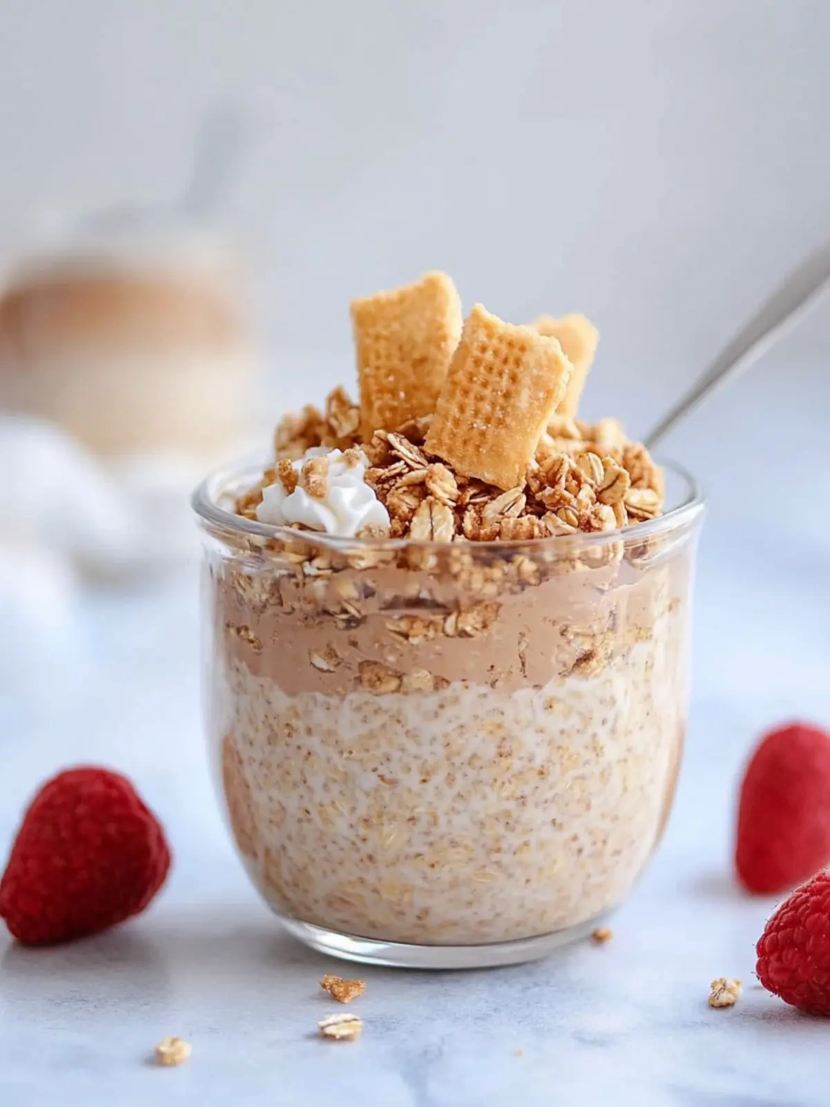Indulge in Biscoff Overnight Oats for a Dreamy Breakfast! 3 Biscoff Overnight Oats