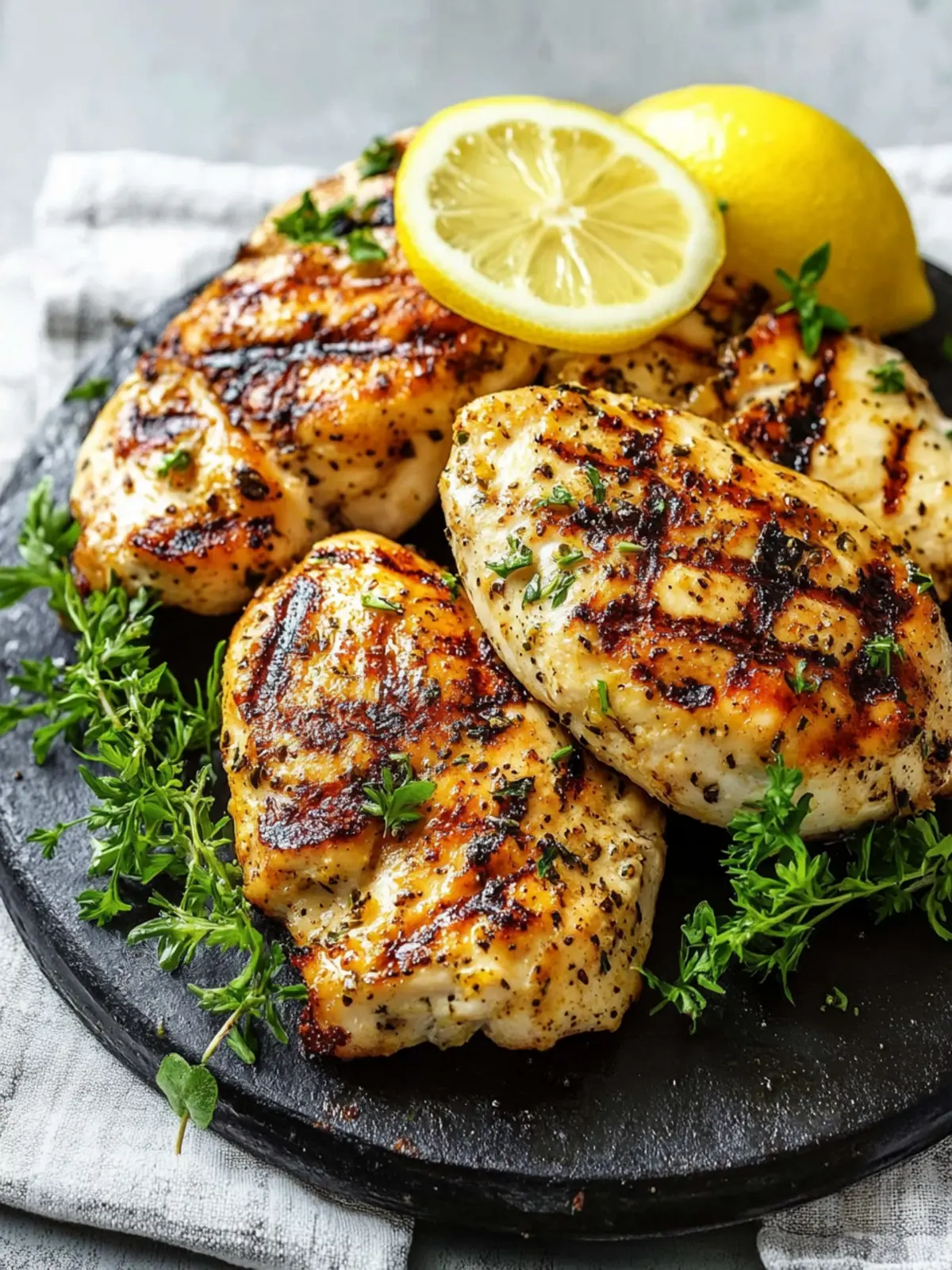 Zesty Grilled Lemon Chicken that's Juicy and Flavorful 2 Grilled Lemon Chicken