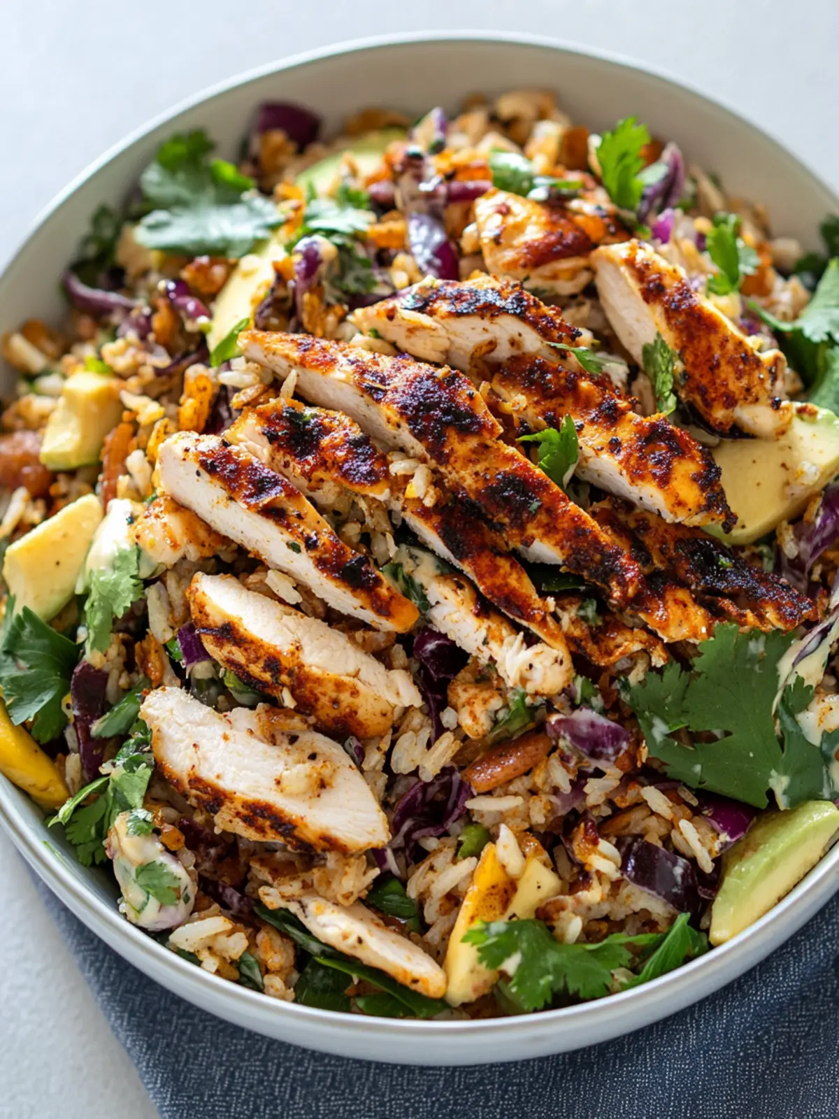 Delicious Southern Style Chicken and Crispy Rice Salad Bliss 3 Southern Style Chicken and Crispy Rice Salad