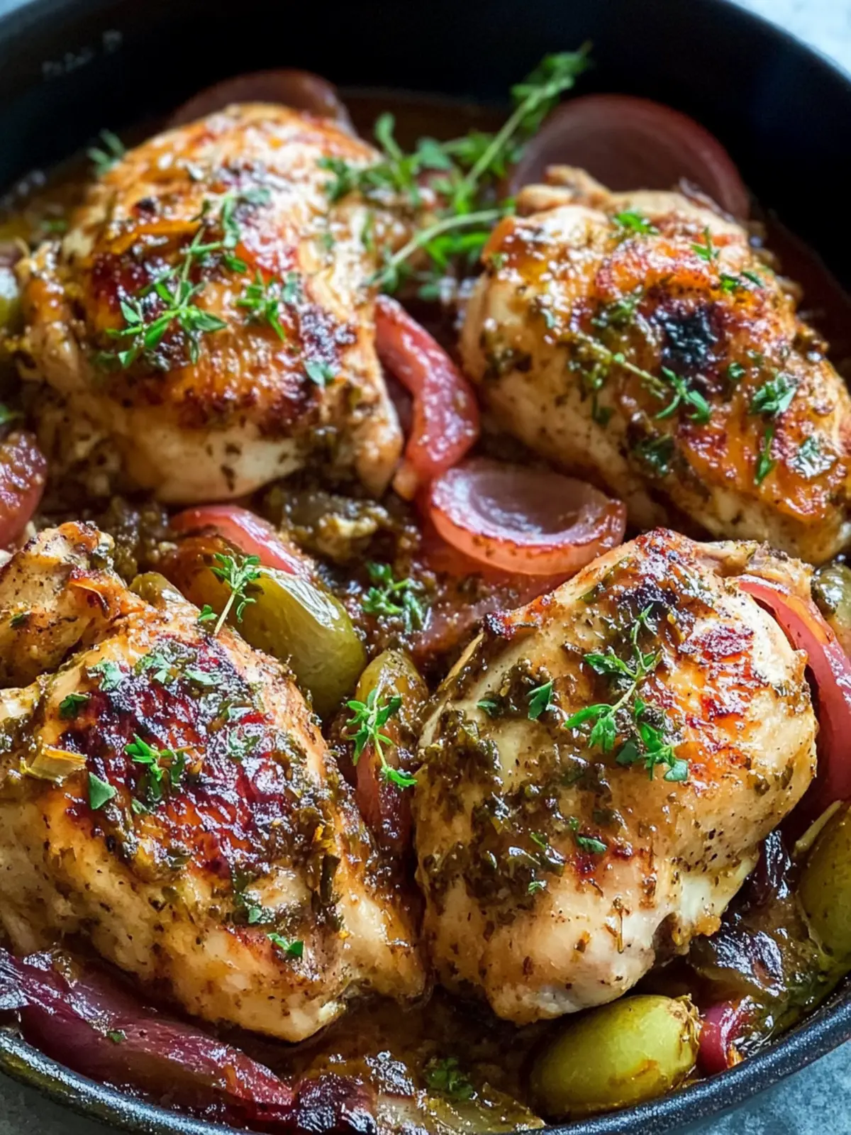 One Pan Greek Honey Mustard Chicken That's Irresistibly Easy 3 One Pan Greek Honey Mustard Chicken