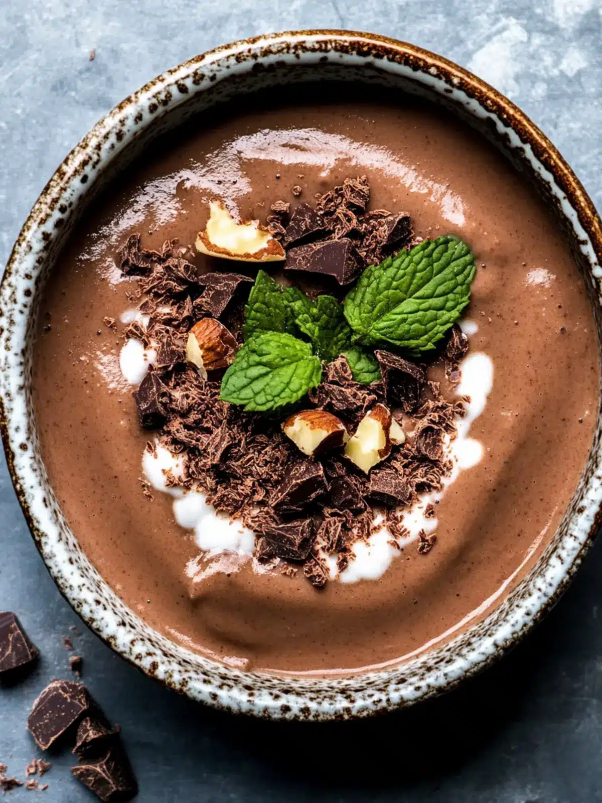 Mint Chocolate Smoothie Bowl: A Dreamy Healthy Indulgence 2 Mint Chocolate Smoothie Bowl