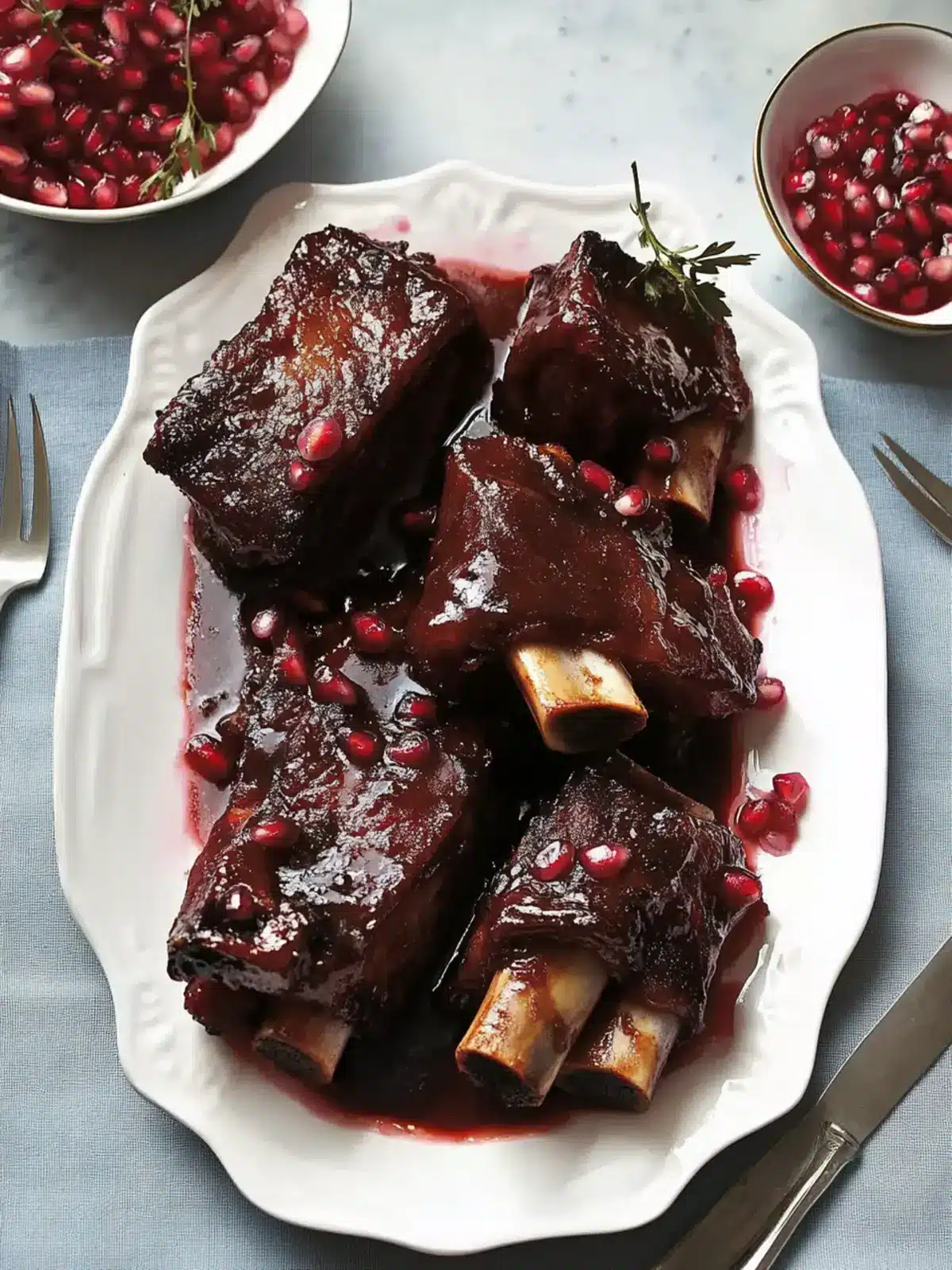 Savory Pomegranate-Braised Short Ribs for a Cozy Dinner 4 Pomegranate-Braised Short Ribs
