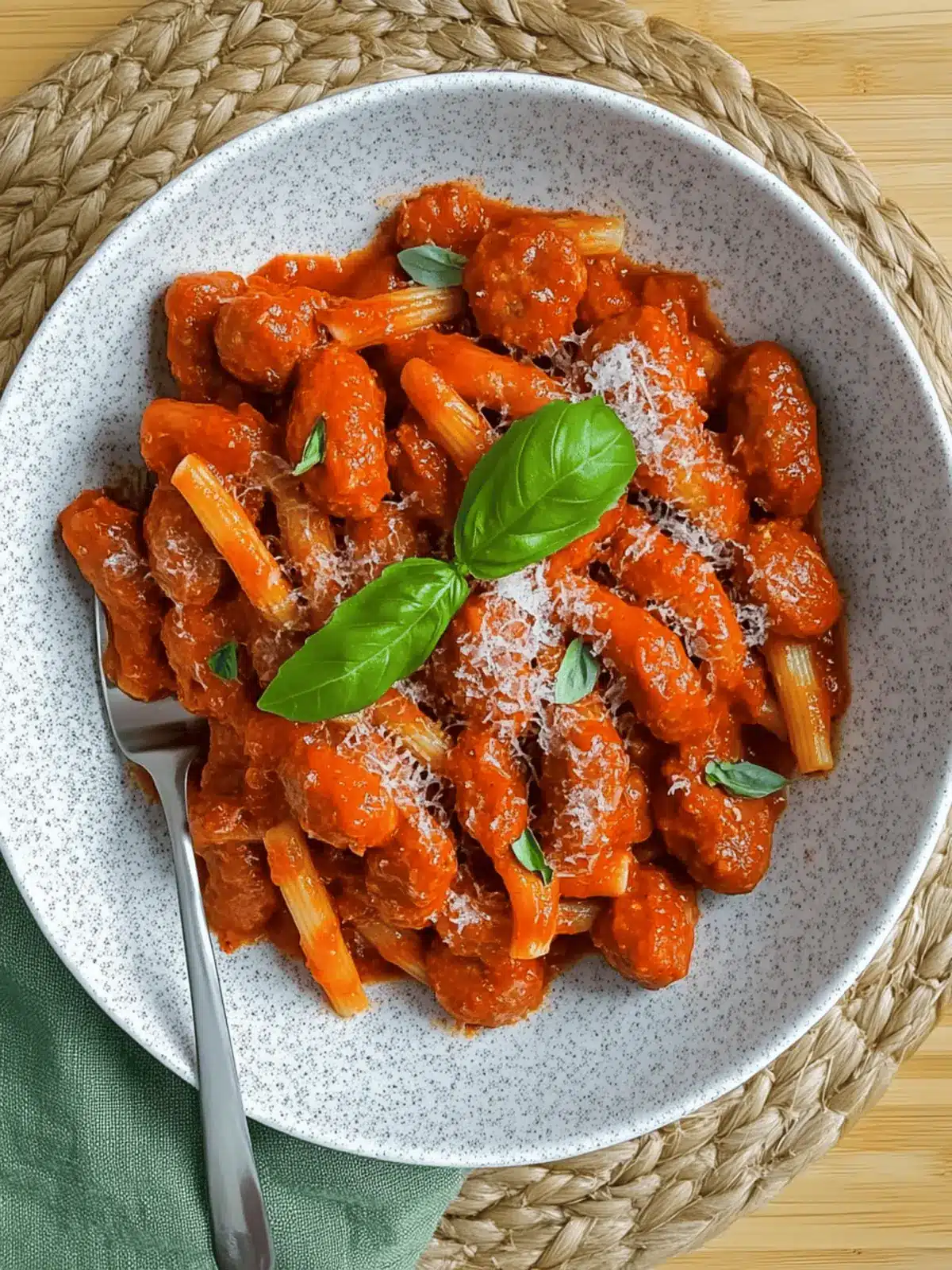 Creamy Tomato Sausage Pasta That's Comfort Food Bliss 4 Creamy Tomato Sausage Pasta