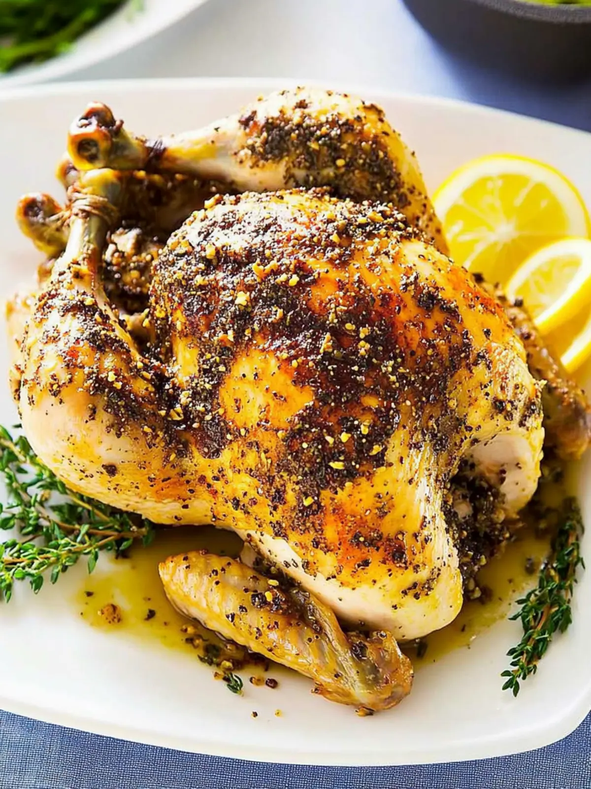 Irresistible Roast Chicken with Lemon and Rosemary Boosts Flavor 4 Roast Chicken