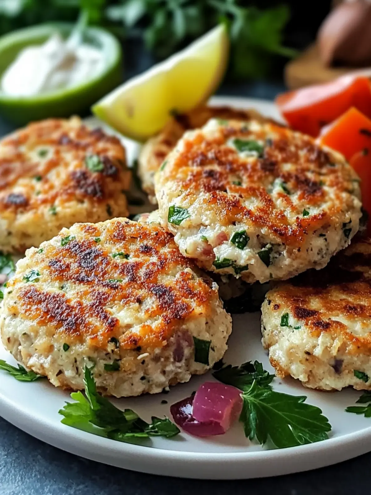 Mediterranean Chicken Patties: Quick, Healthy & Flavor-Packed 4 Mediterranean Chicken Patties