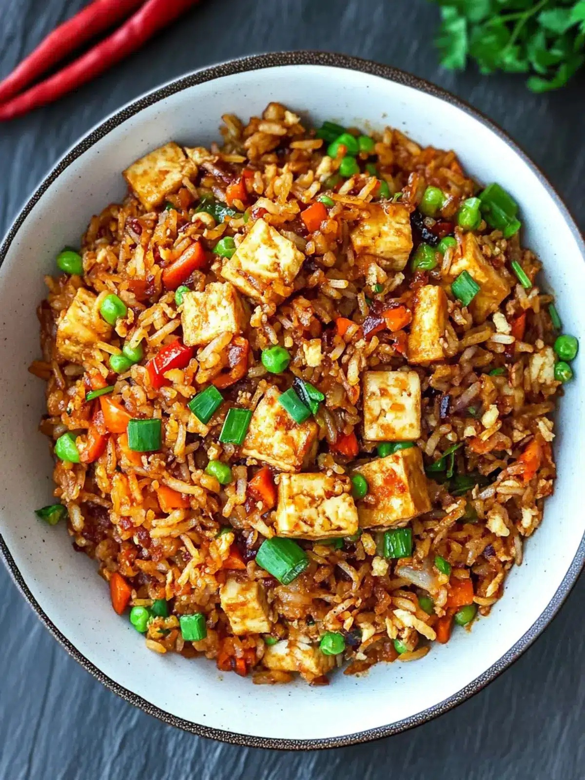 Crispy Tofu Spicy Fried Rice: Your New Favorite Comfort Dish 2 Crispy Tofu Spicy Fried Rice
