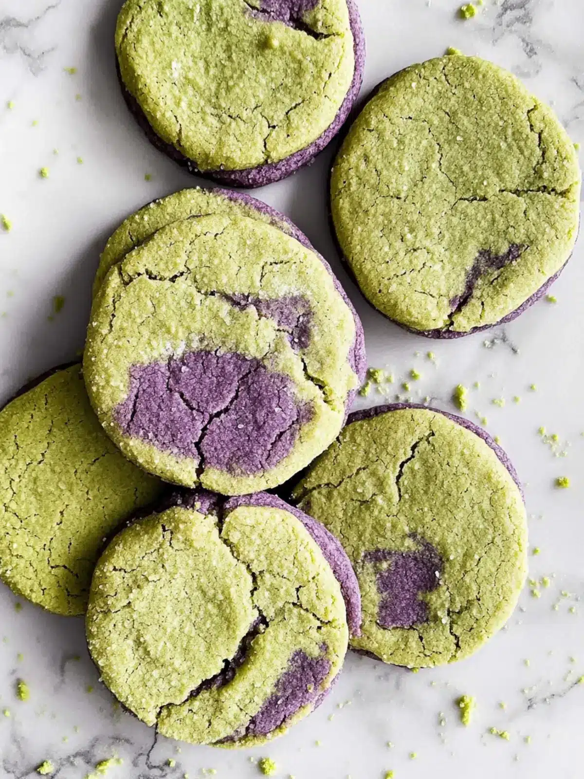 Matcha Ube Cookies That Will Elevate Your Baking Game 3 Matcha Ube Cookies