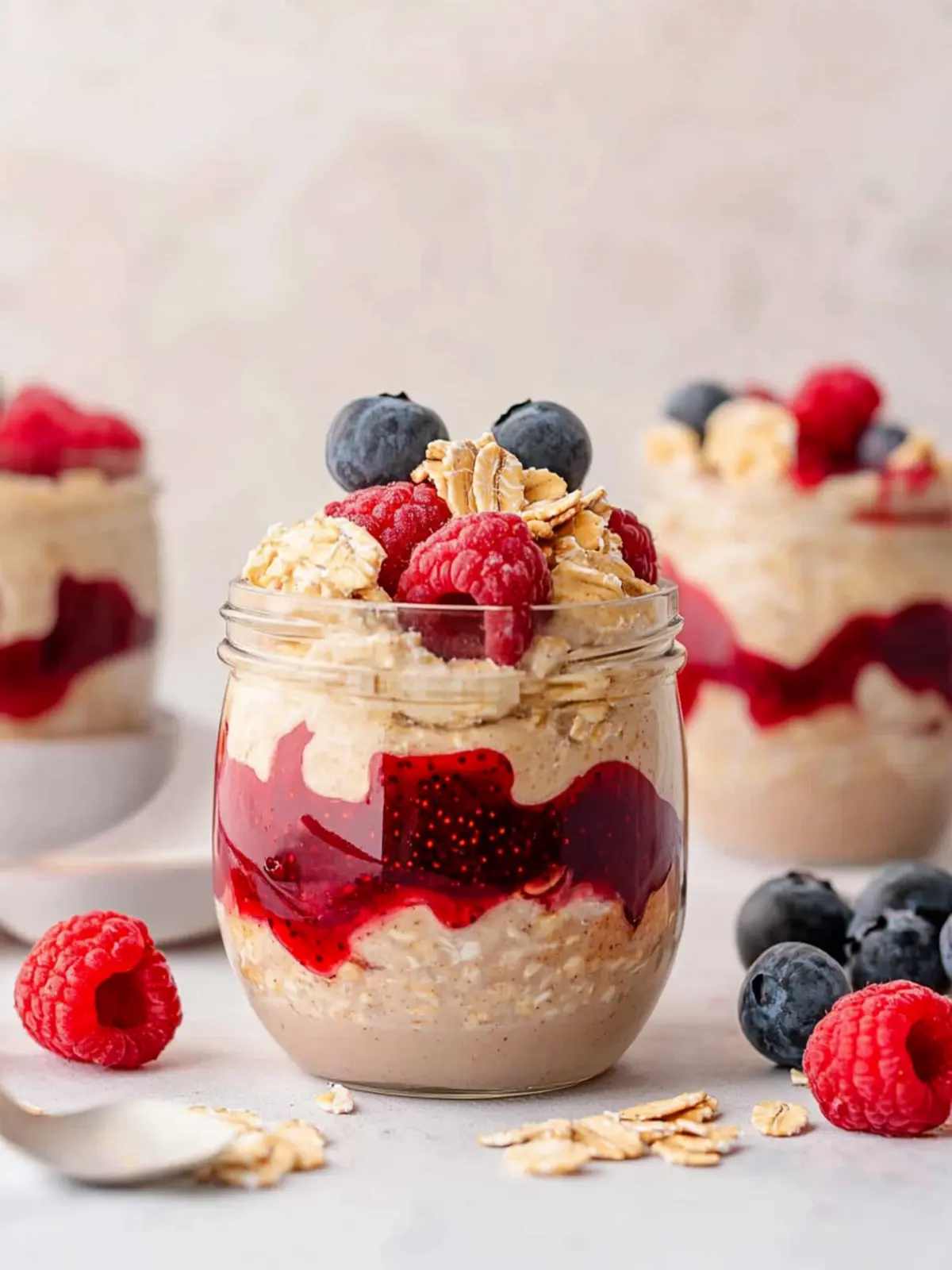 Peanut Butter and Jelly Overnight Oats: A Nostalgic Breakfast Delight 4 Peanut Butter and Jelly Overnight Oats