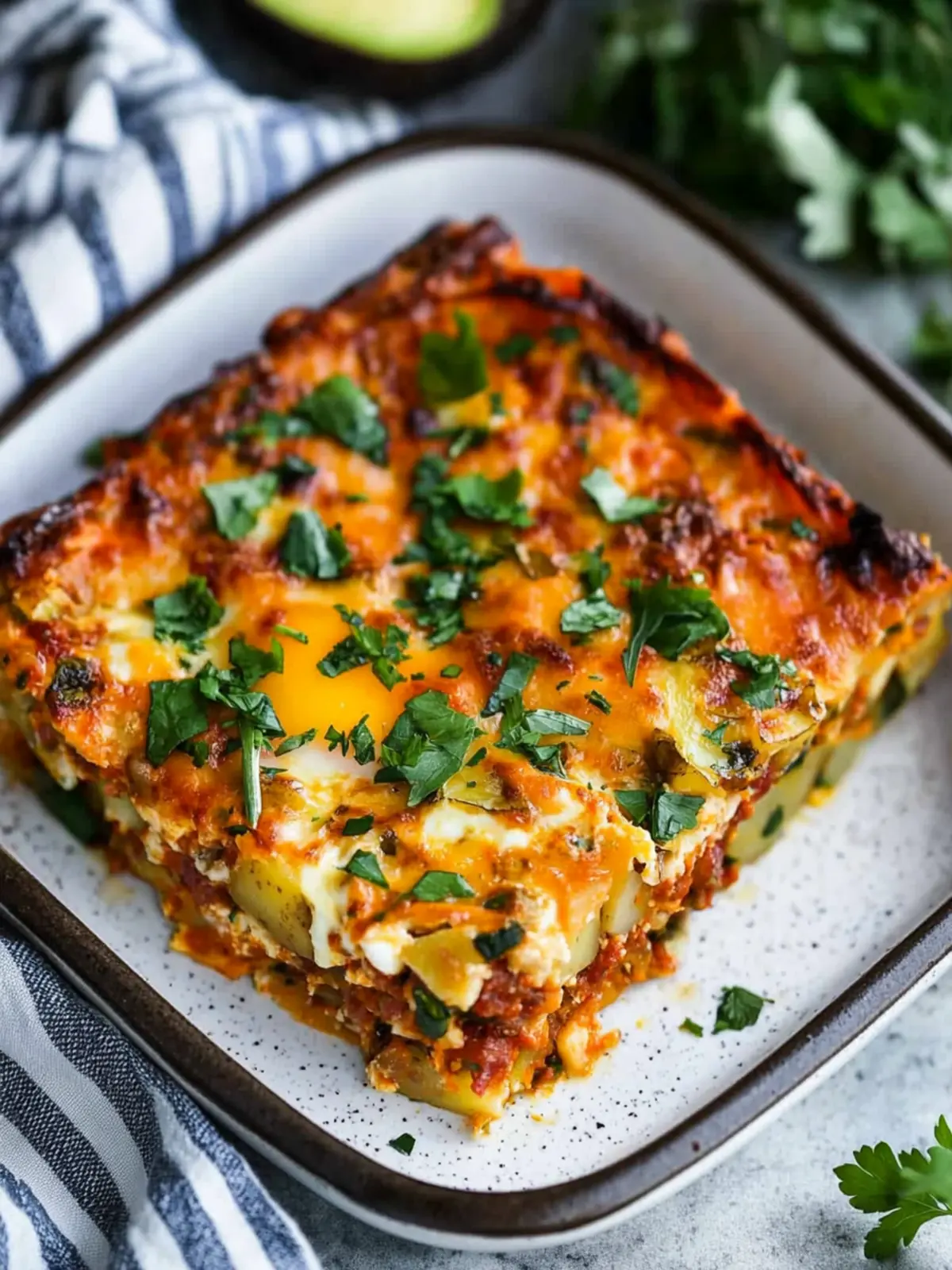 Savory Chorizo & Potato Egg Casserole for a Cozy Brunch 4 Chorizo & Potato Egg Casserole