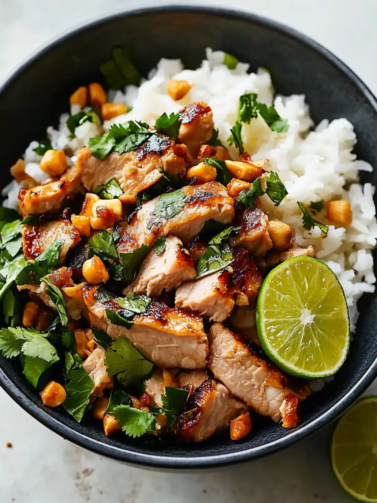 Ginger Lime Pork with Coconut: Quick Flavor Explosion at Home 2 Ginger Lime Pork with Coconut