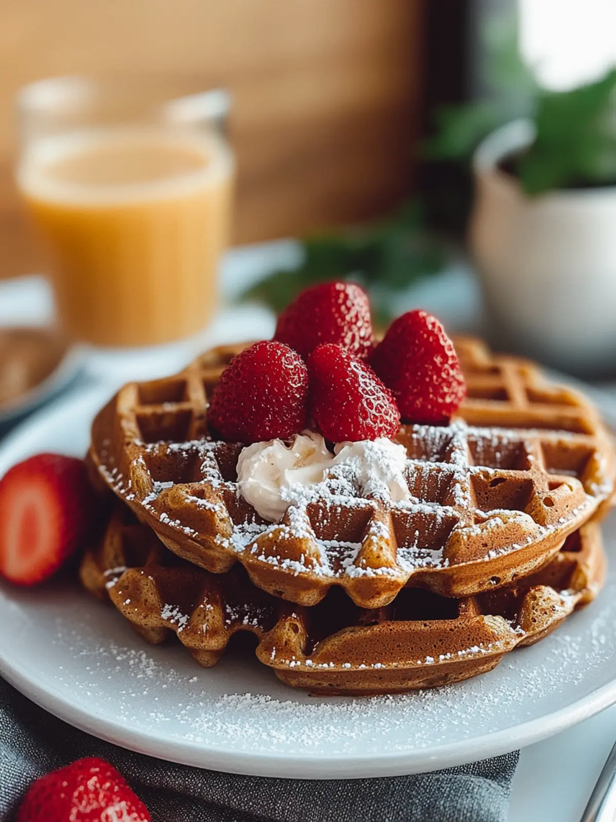 Gingerbread Waffles That Spark Joy in Every Bite 4 Gingerbread Waffles