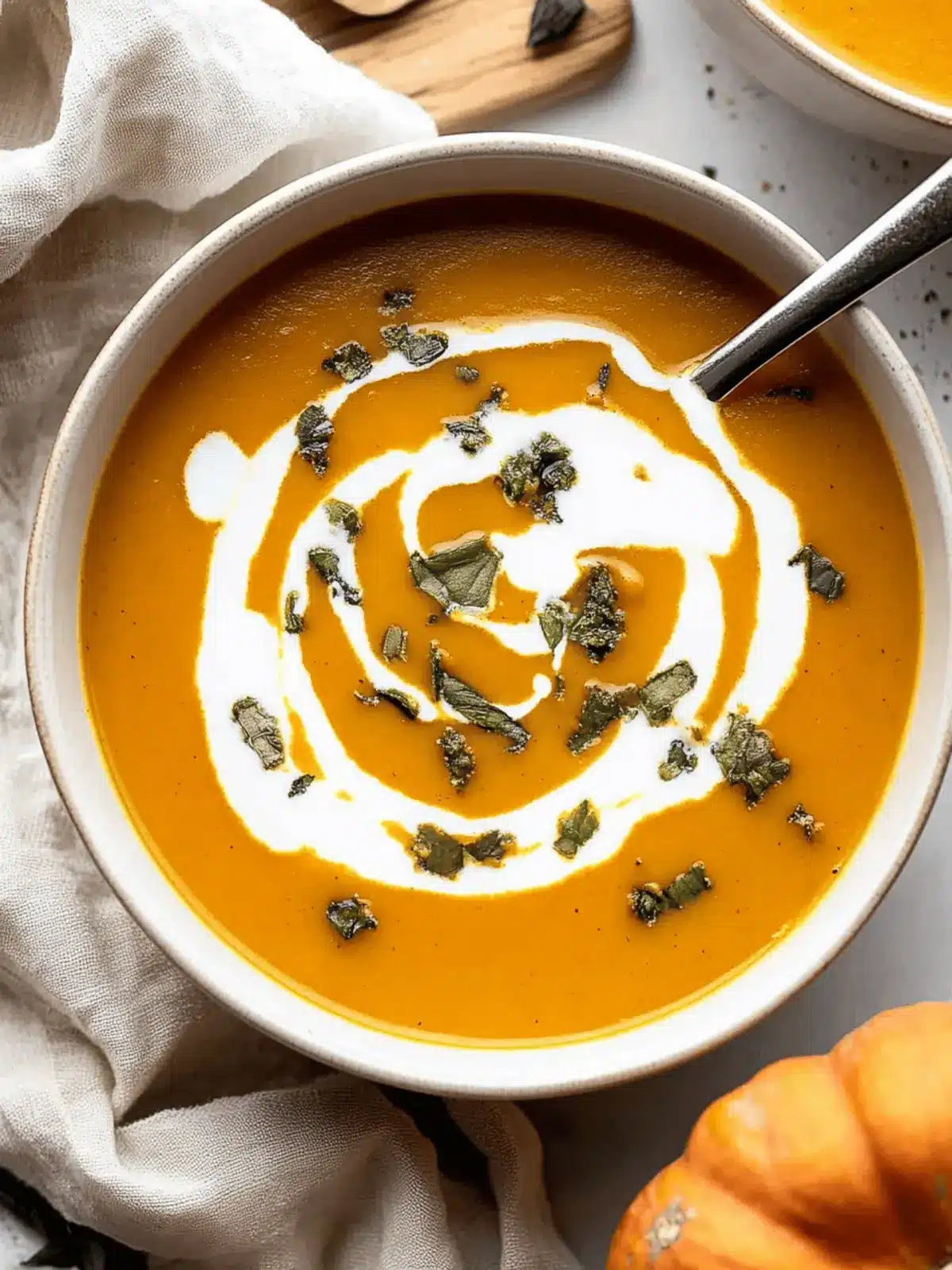 Creamy Coconut Curry Pumpkin Soup to Warm Your Soul 4 Coconut Curry Pumpkin Soup