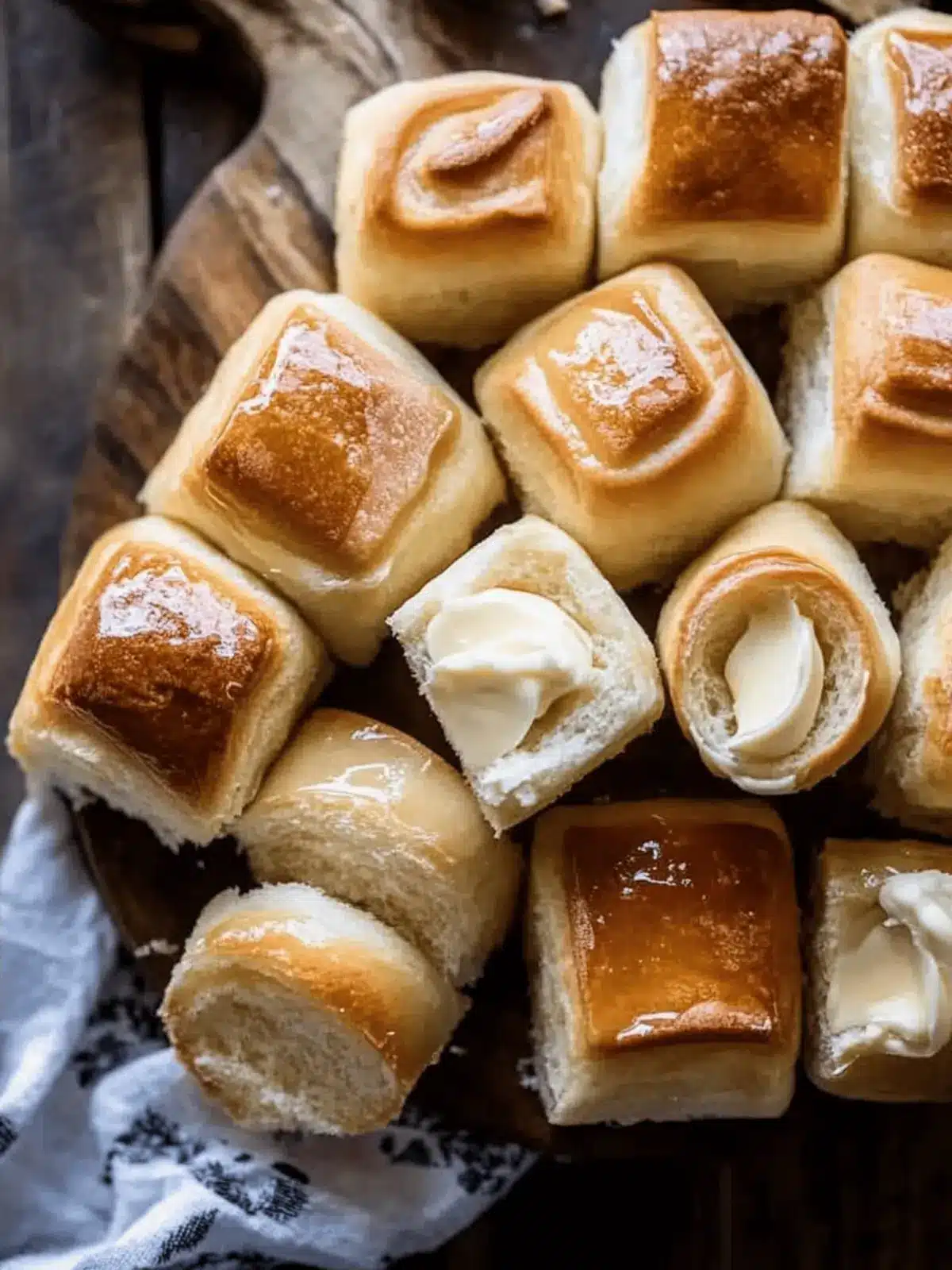 Irresistible Salted Honey Butter Parker House Rolls You ll Love 3 Salted Honey Butter Parker House Rolls