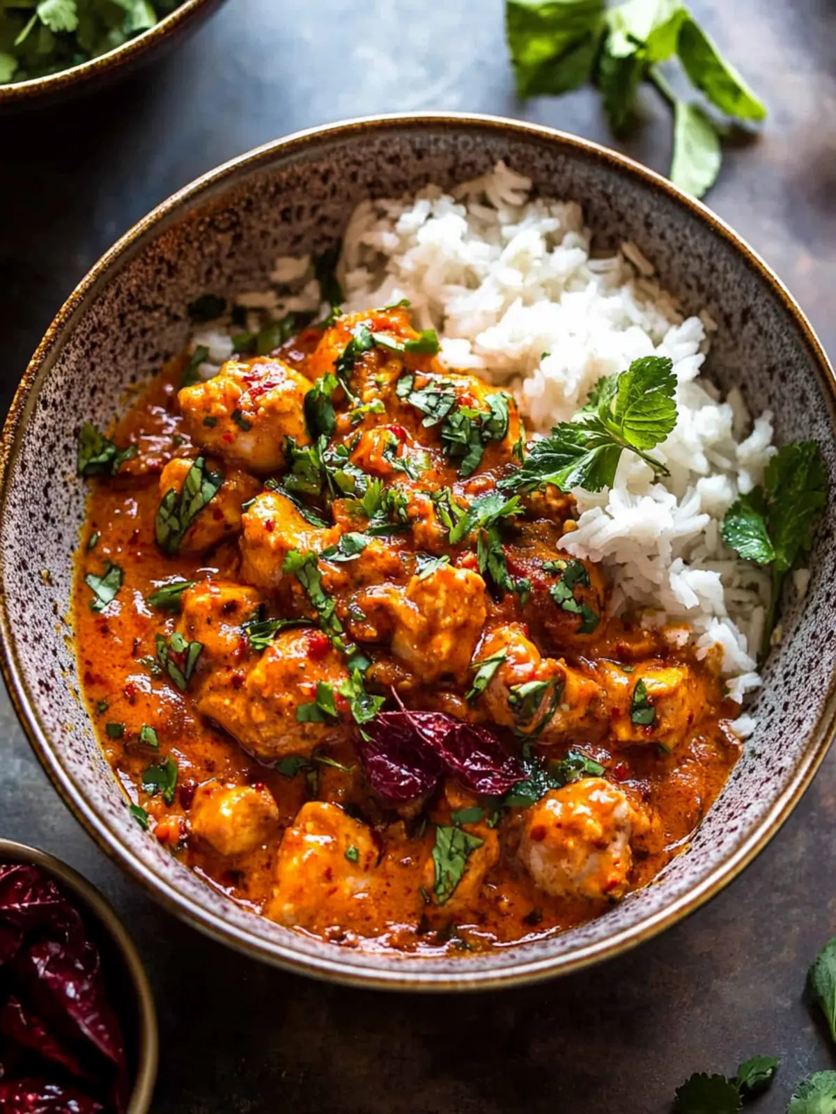30 Minute Harissa Butter Chicken with Pomegranate Bliss 2 30 Minute Harissa Butter Chicken