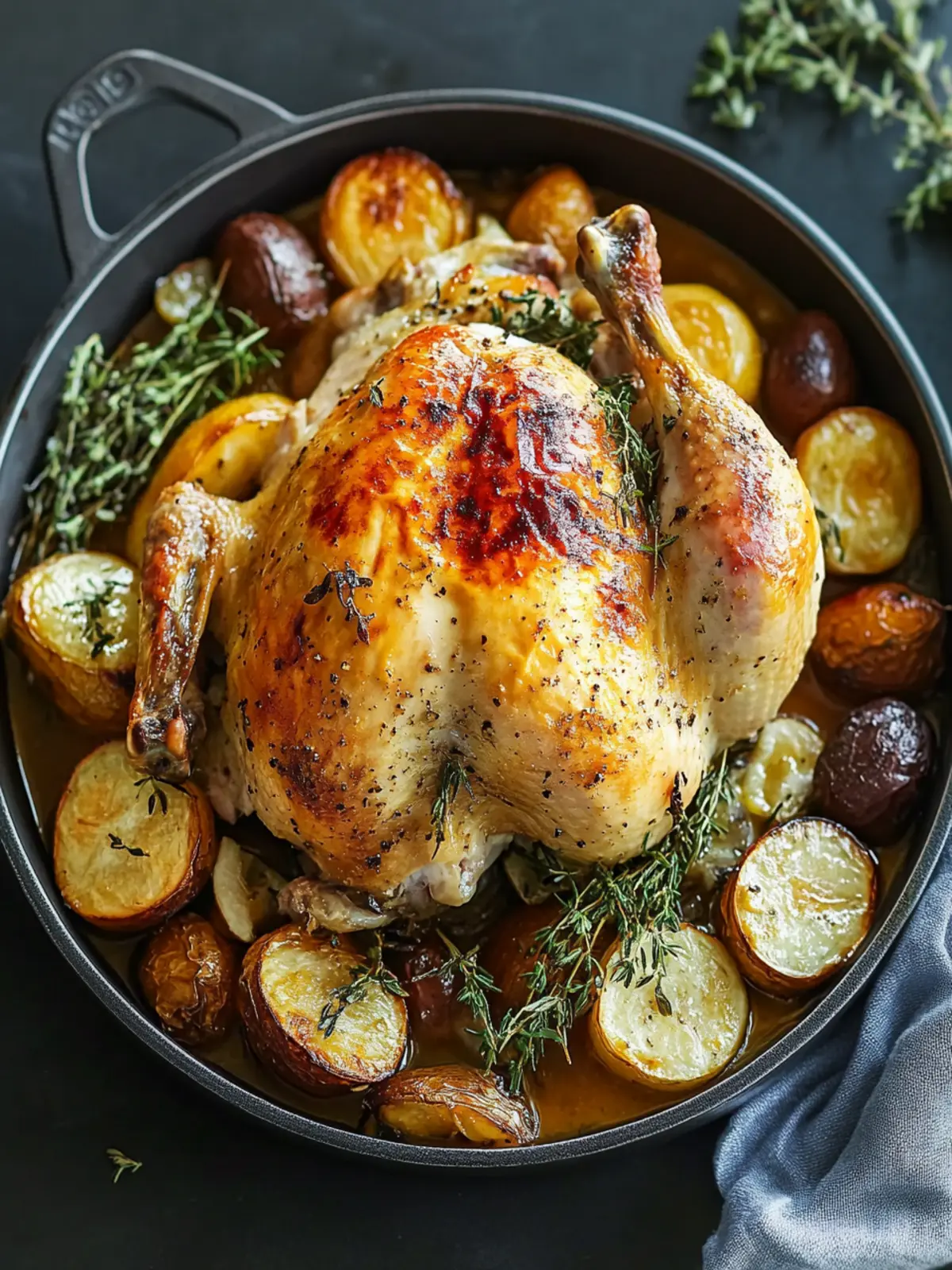 Savory Easy Roast Chicken with Caramelized Veggies Delight 4 Easy Roast Chicken